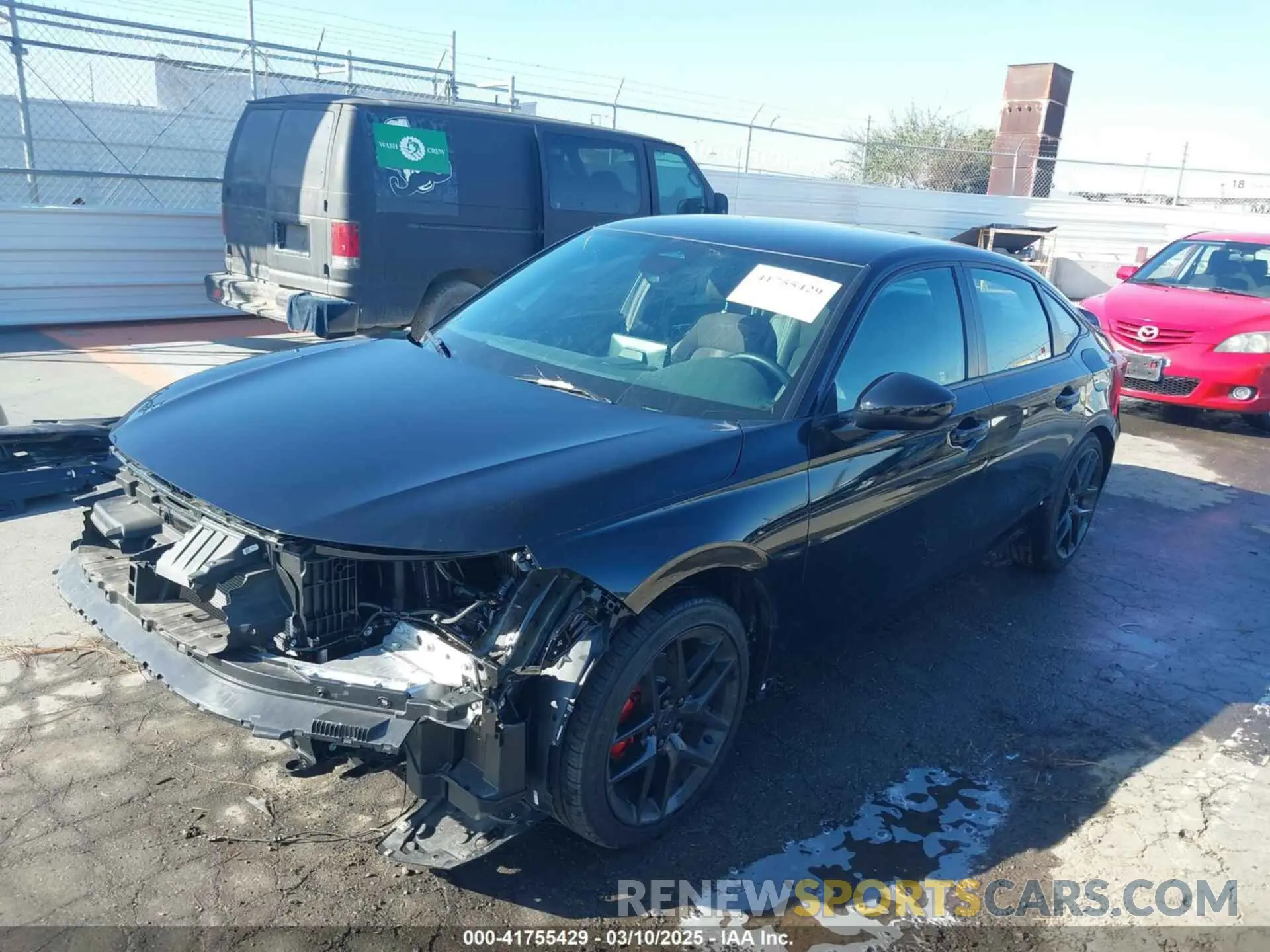 2 Photograph of a damaged car 2HGFE2F53SH521174 HONDA CIVIC 2025