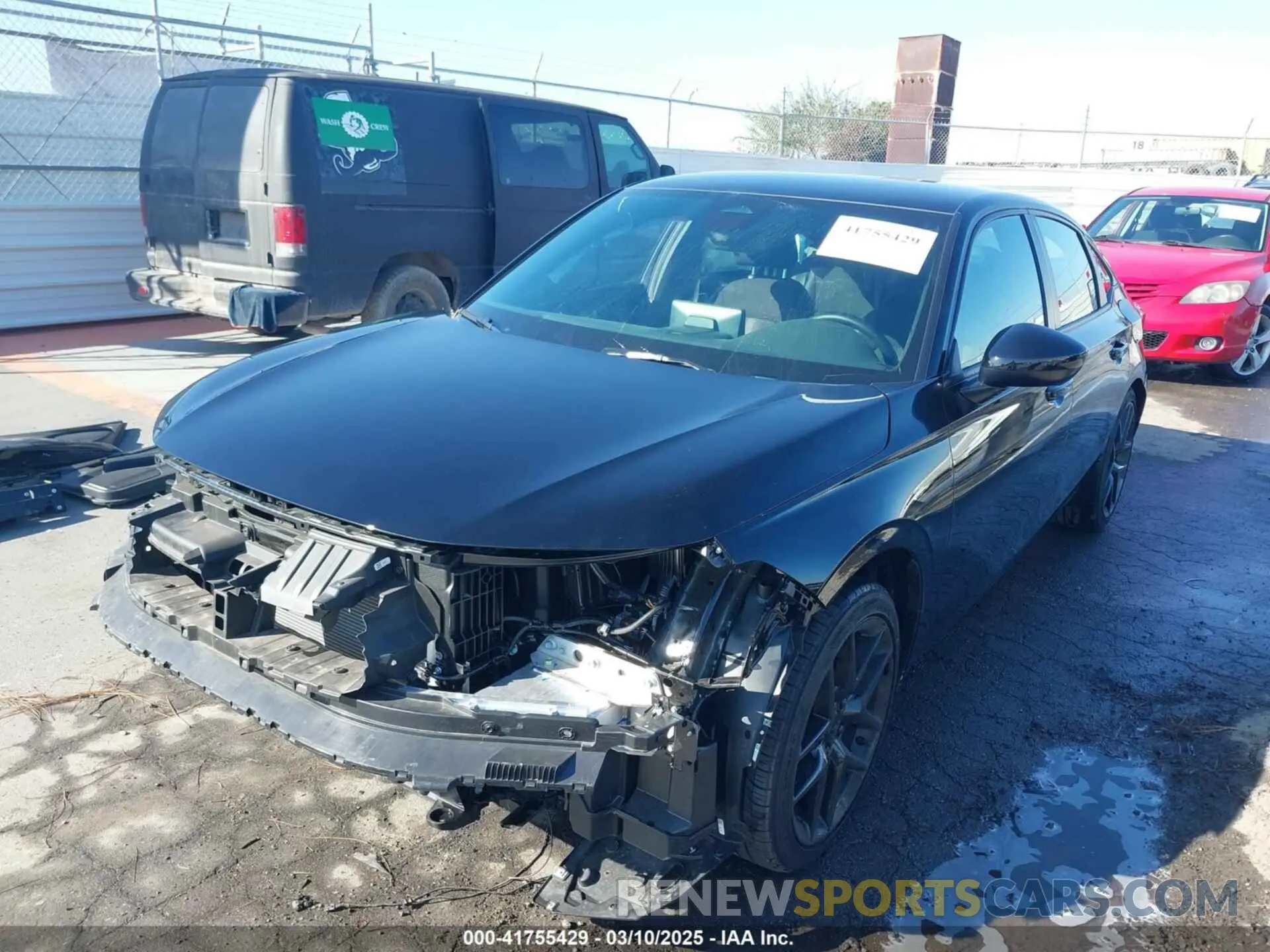 6 Photograph of a damaged car 2HGFE2F53SH521174 HONDA CIVIC 2025