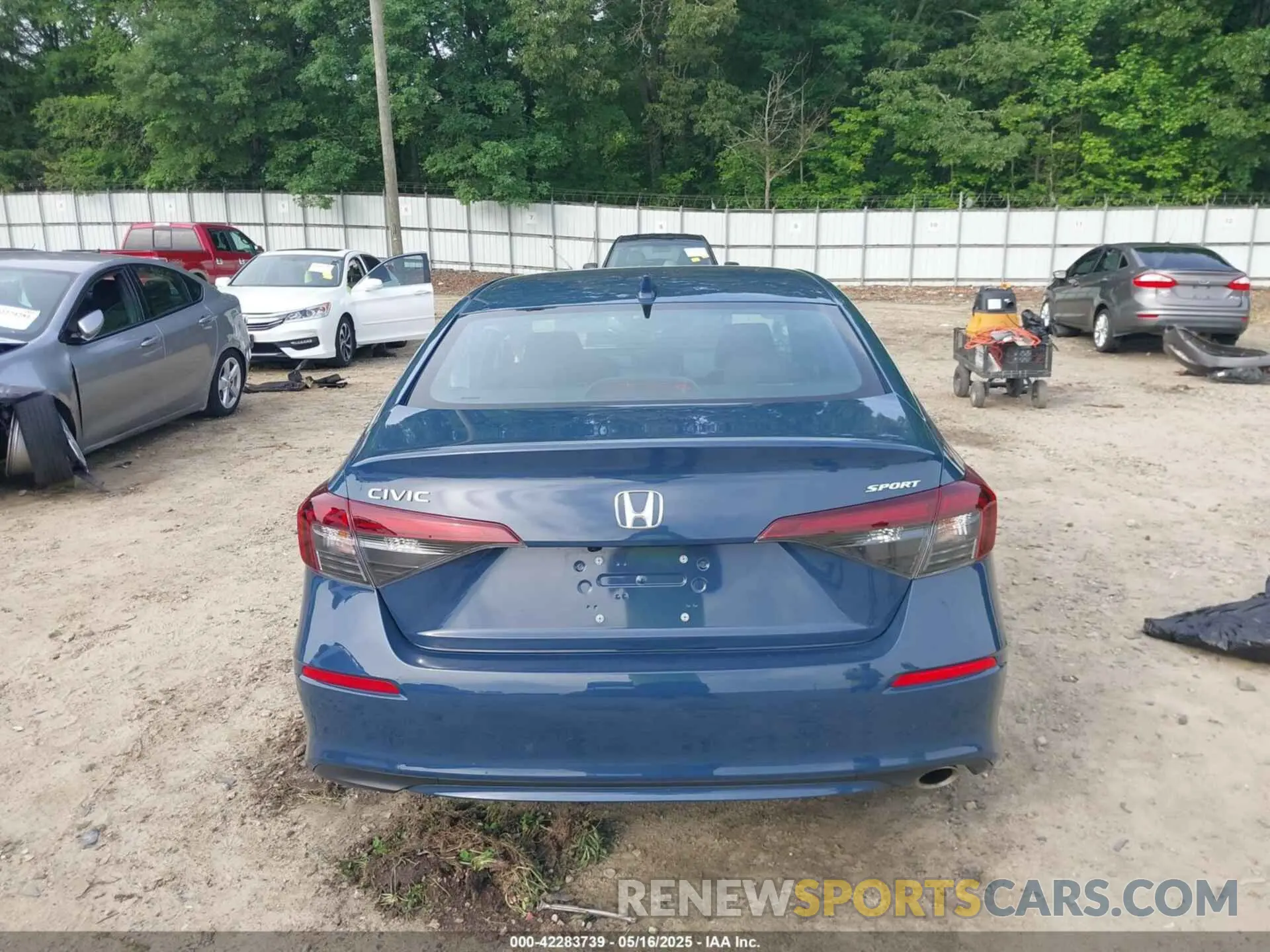 15 Photograph of a damaged car 2HGFE2F53SH525497 HONDA CIVIC 2025