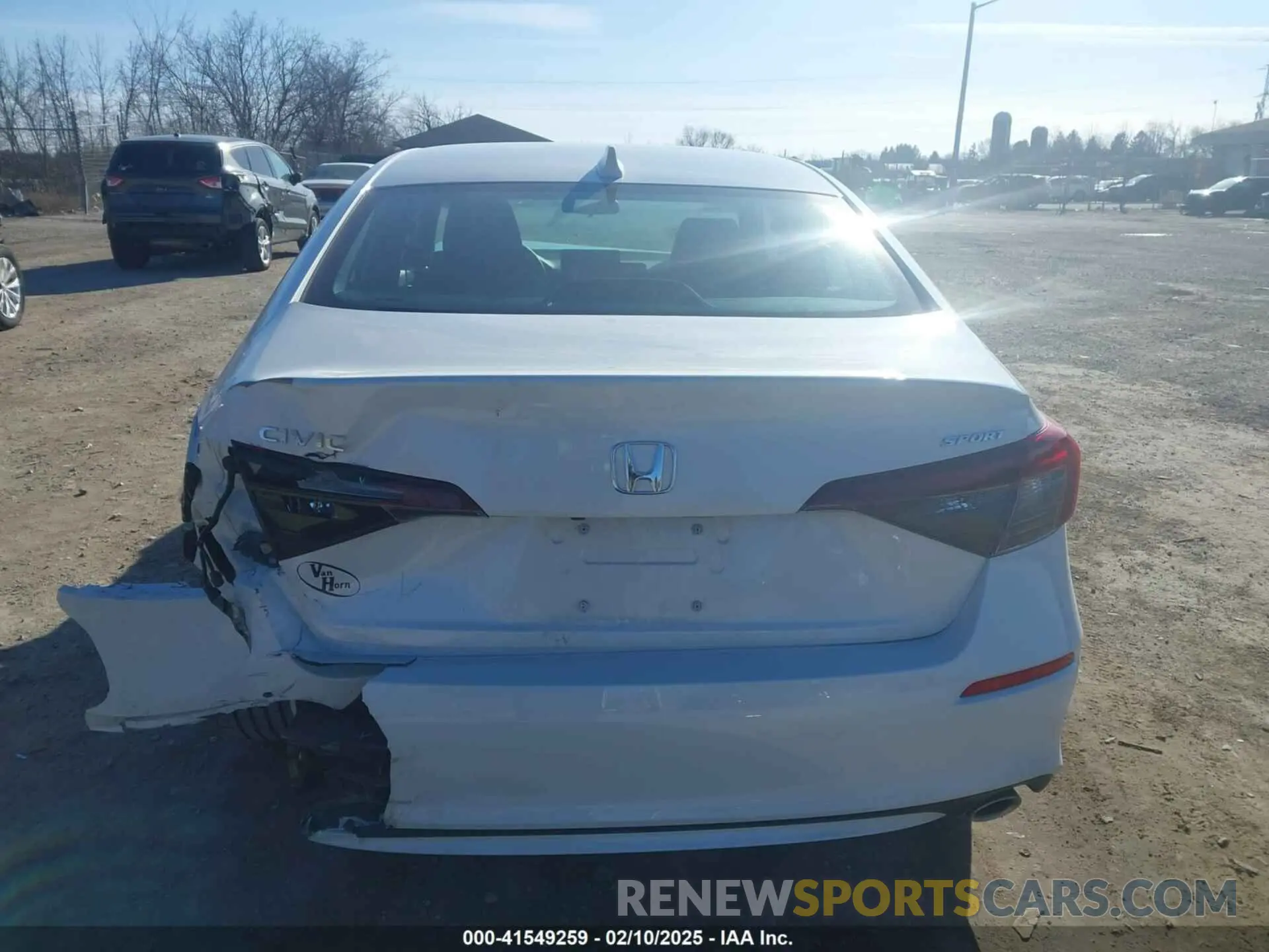 16 Photograph of a damaged car 2HGFE2F53SH527931 HONDA CIVIC 2025