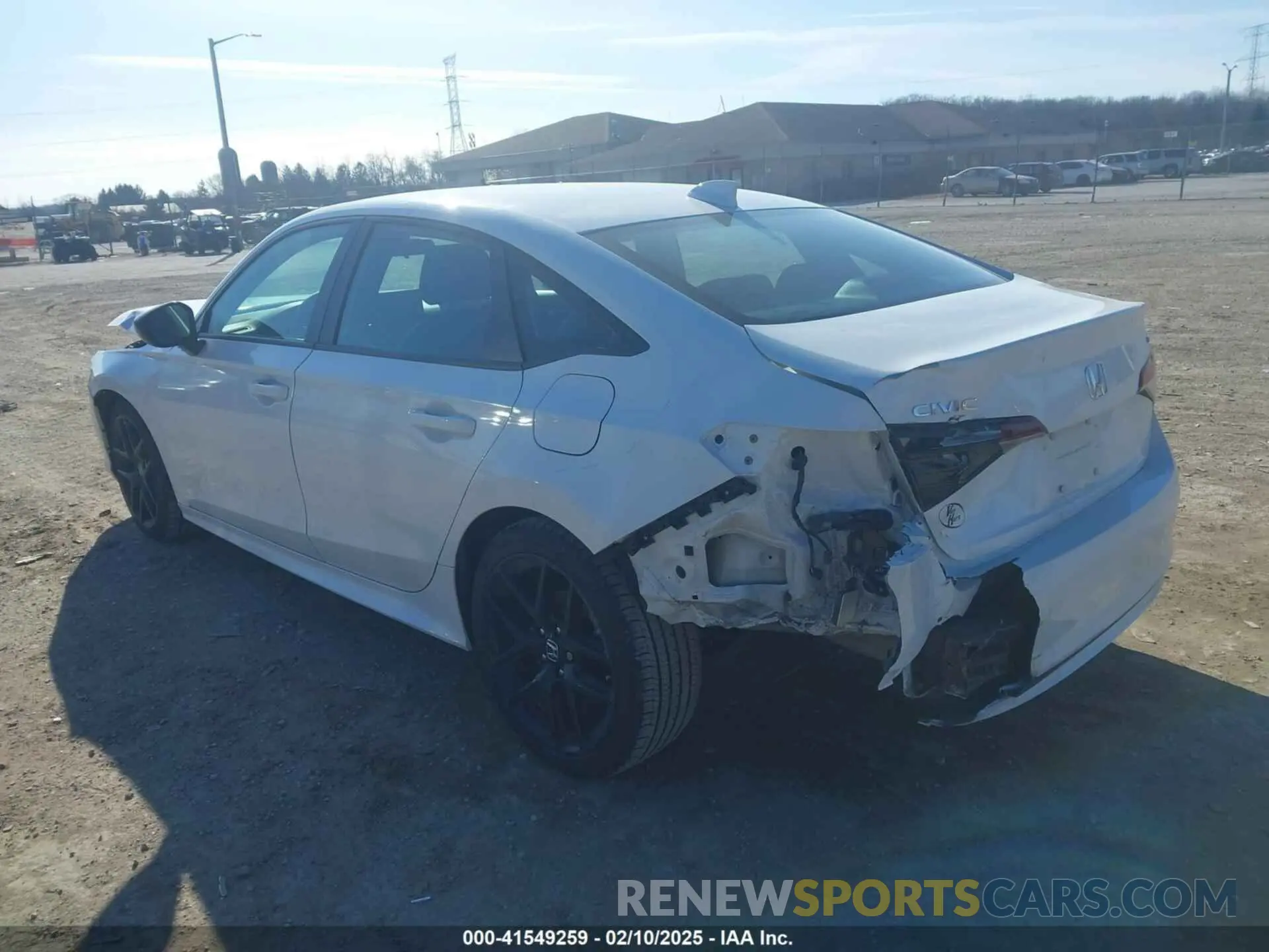 3 Photograph of a damaged car 2HGFE2F53SH527931 HONDA CIVIC 2025
