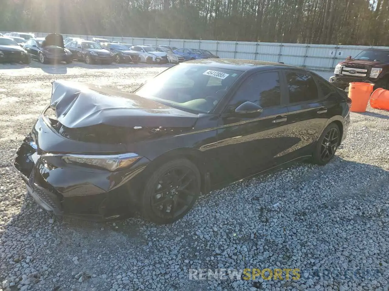 1 Photograph of a damaged car 2HGFE2F53SH540520 HONDA CIVIC 2025