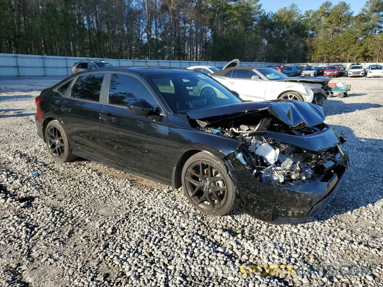 4 Photograph of a damaged car 2HGFE2F53SH540520 HONDA CIVIC 2025