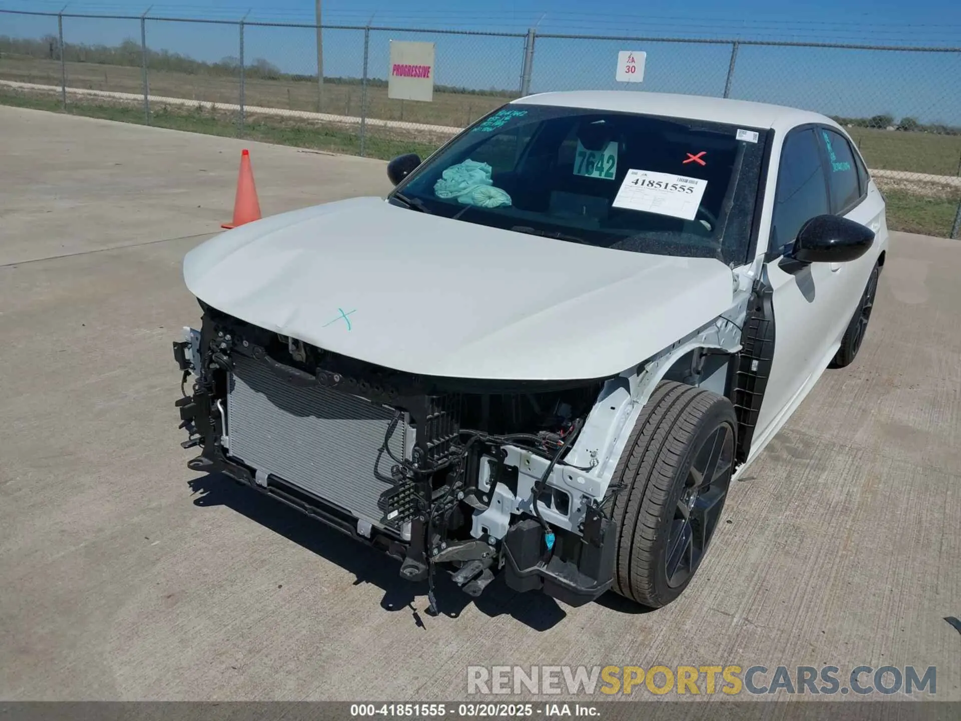 6 Photograph of a damaged car 2HGFE2F53SH545605 HONDA CIVIC 2025