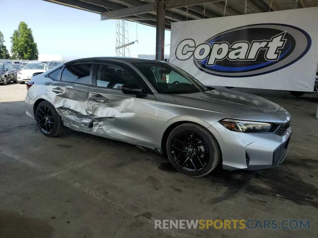 4 Photograph of a damaged car 2HGFE2F53SH549542 HONDA CIVIC 2025