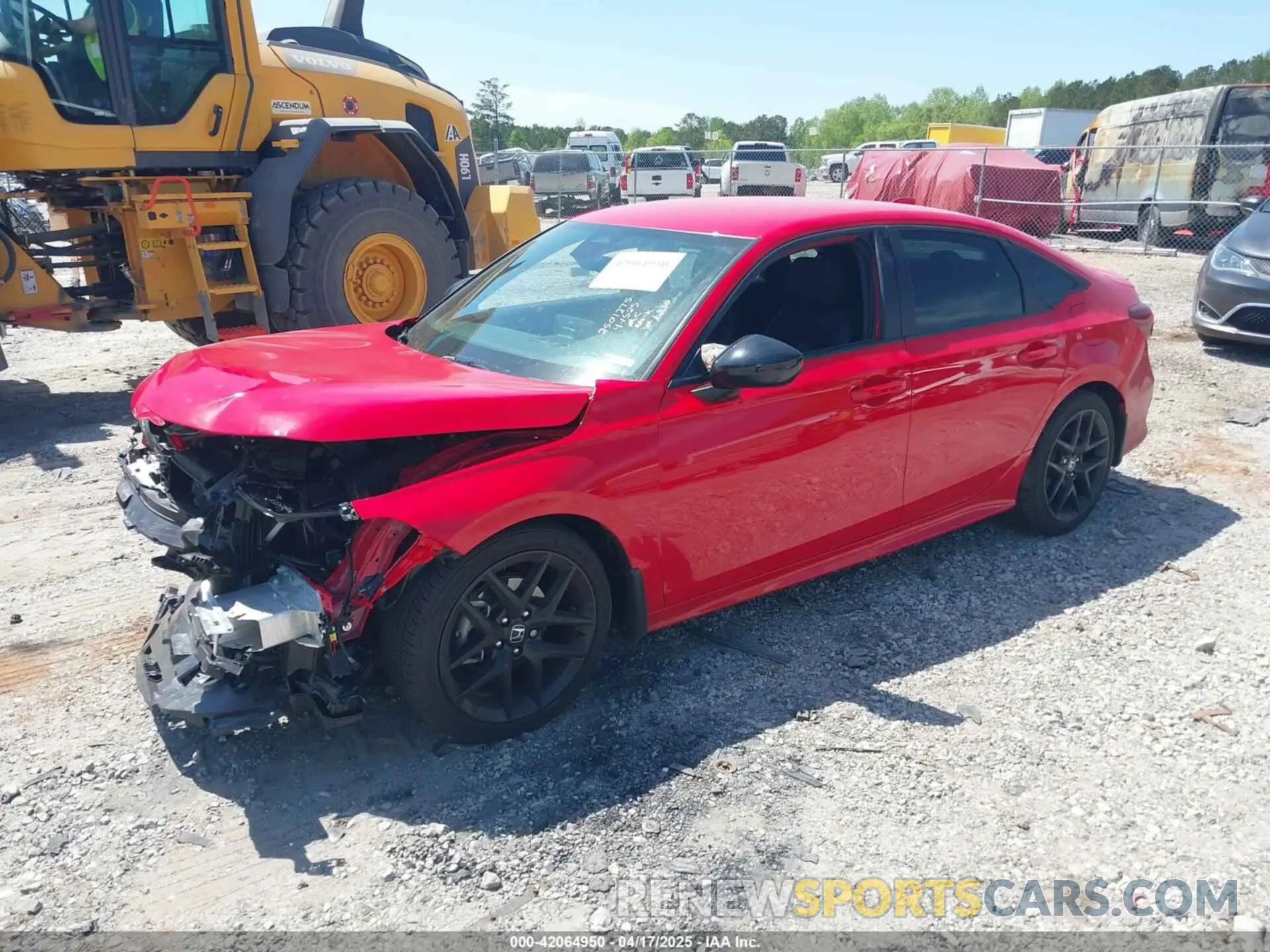 2 Photograph of a damaged car 2HGFE2F53SH556930 HONDA CIVIC 2025