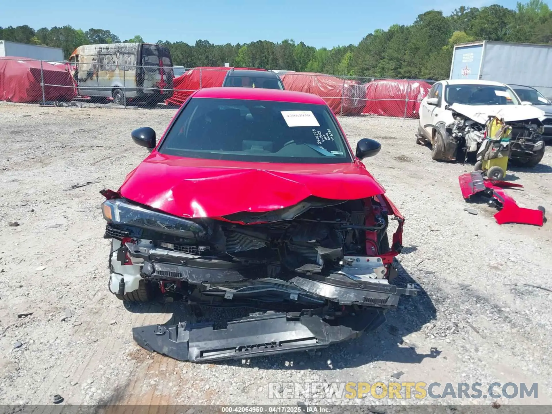 6 Photograph of a damaged car 2HGFE2F53SH556930 HONDA CIVIC 2025