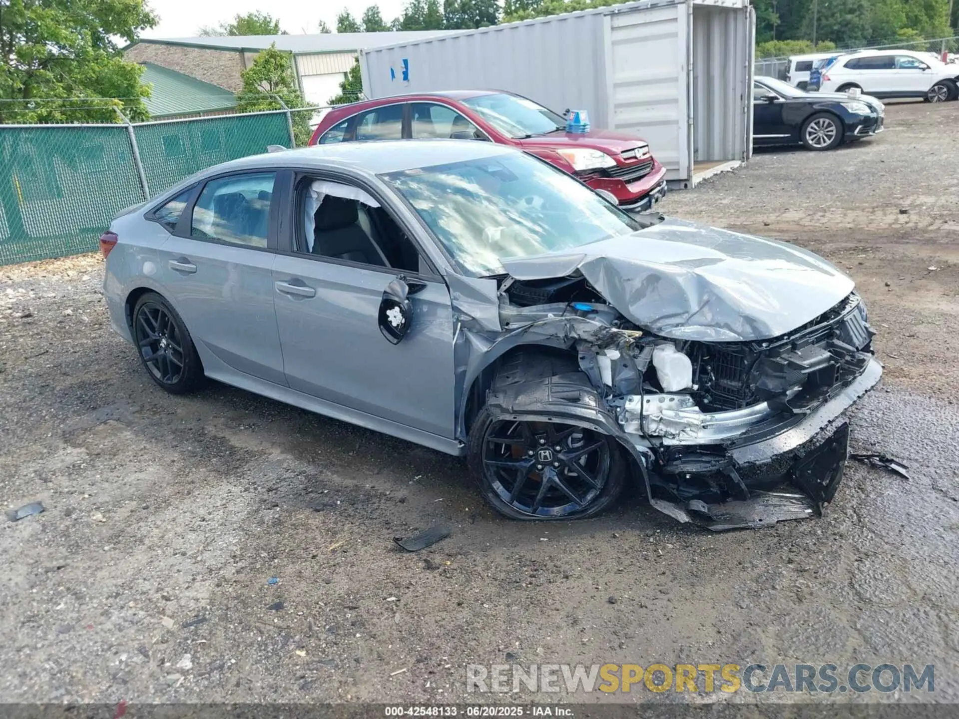 1 Photograph of a damaged car 2HGFE2F53SH561223 HONDA CIVIC 2025