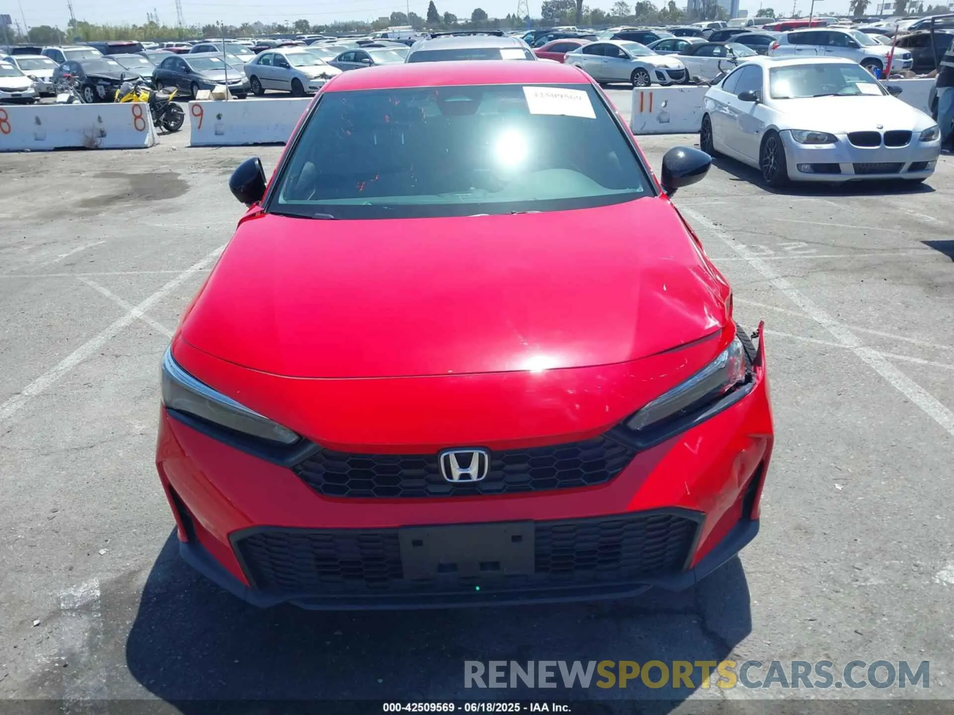 12 Photograph of a damaged car 2HGFE2F53SH563070 HONDA CIVIC 2025