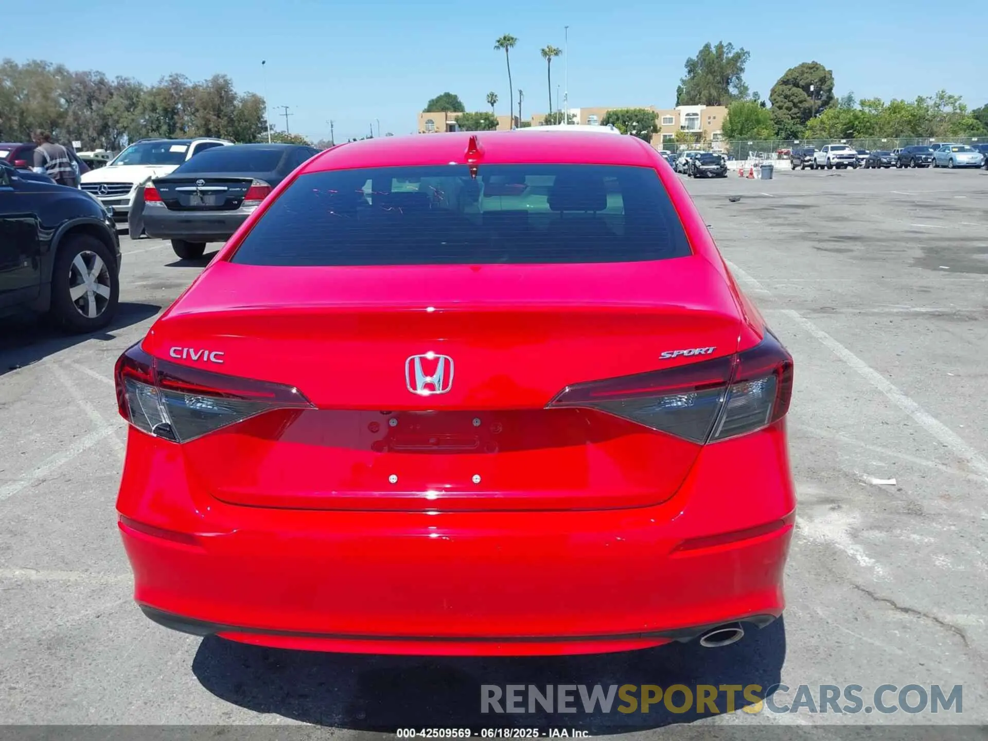 16 Photograph of a damaged car 2HGFE2F53SH563070 HONDA CIVIC 2025