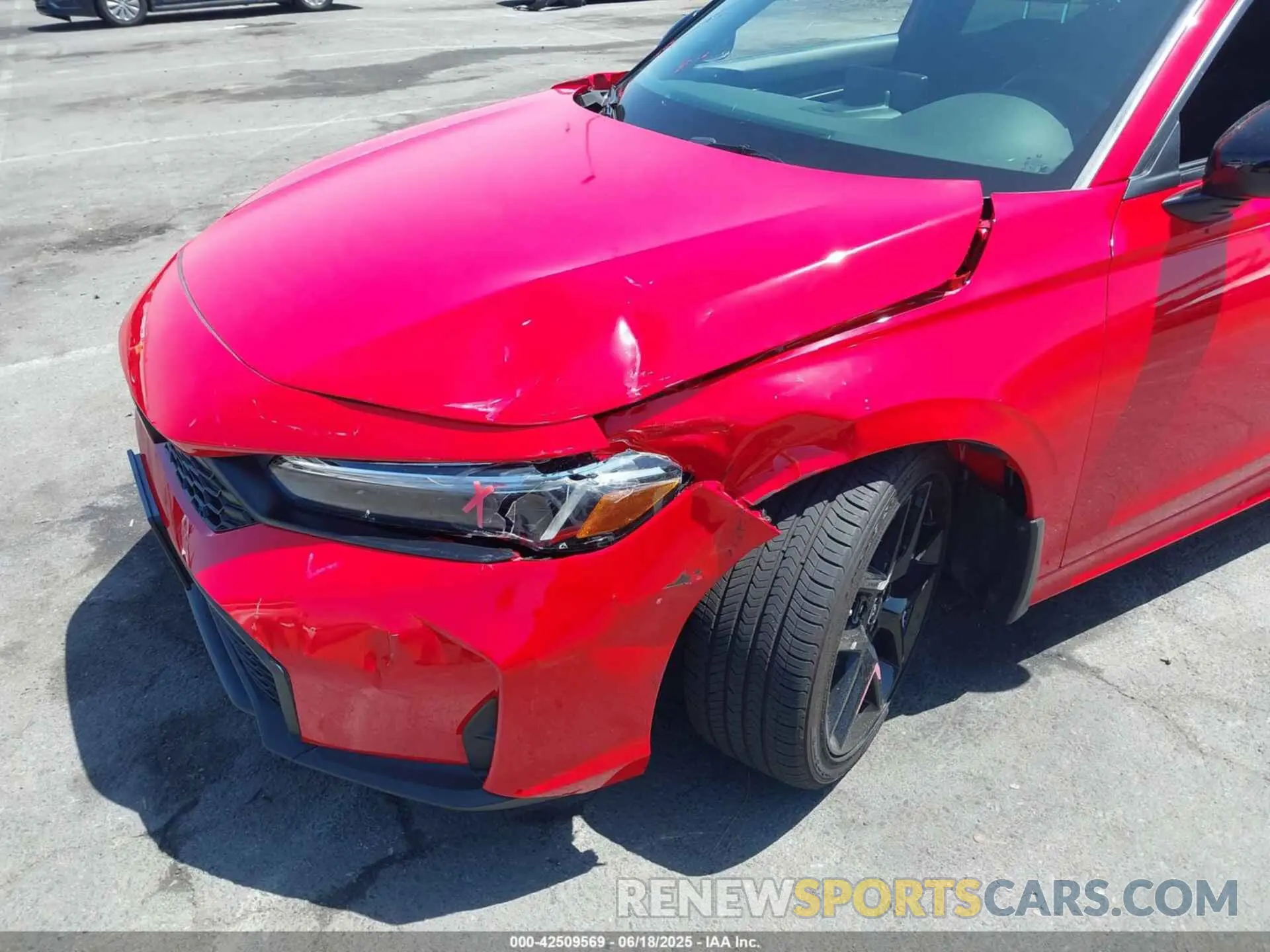 6 Photograph of a damaged car 2HGFE2F53SH563070 HONDA CIVIC 2025