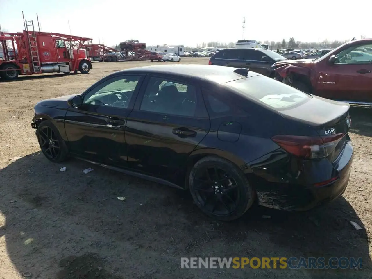2 Photograph of a damaged car 2HGFE2F54SH101309 HONDA CIVIC 2025