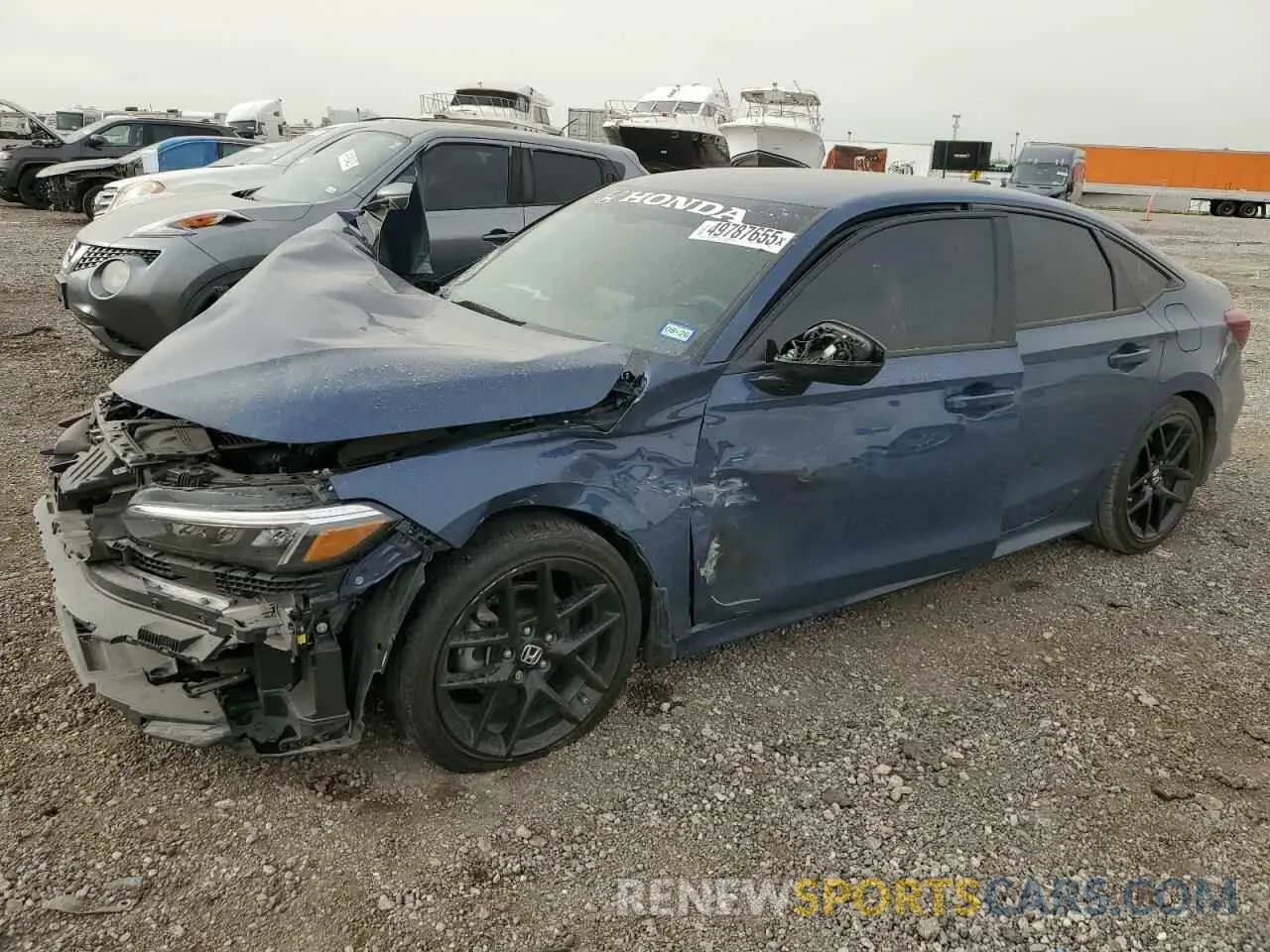 1 Photograph of a damaged car 2HGFE2F54SH508613 HONDA CIVIC 2025