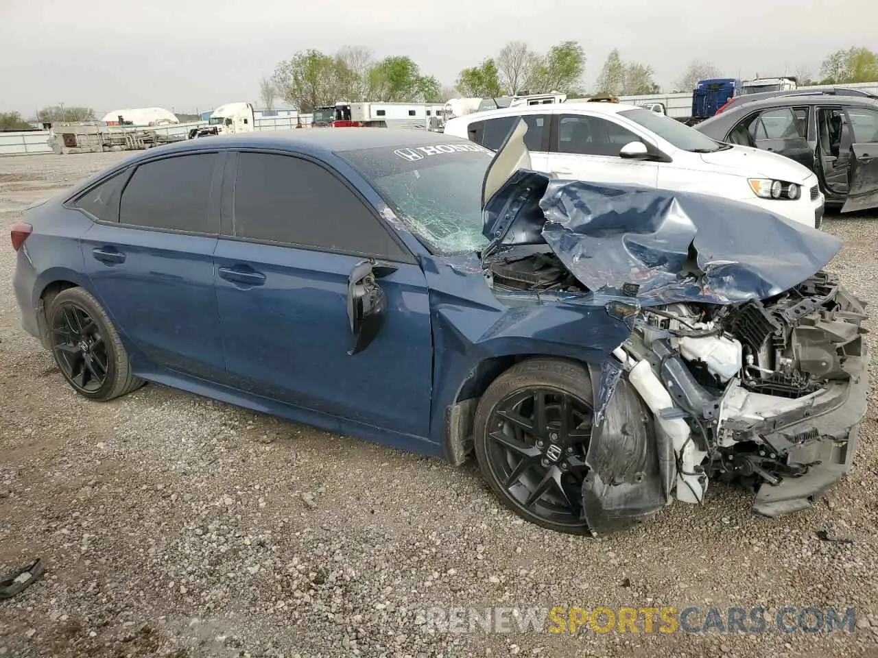 4 Photograph of a damaged car 2HGFE2F54SH508613 HONDA CIVIC 2025
