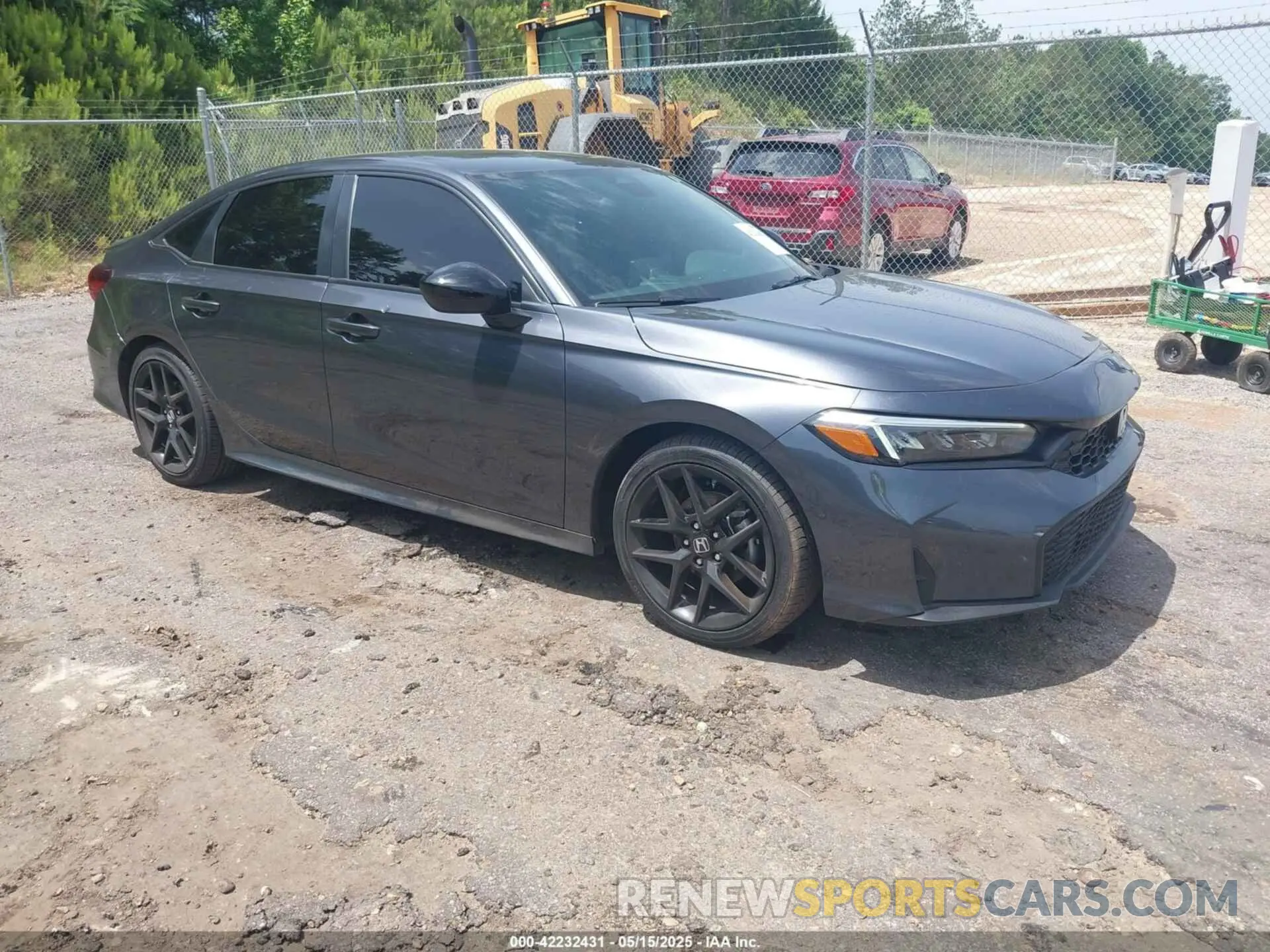 1 Photograph of a damaged car 2HGFE2F54SH518493 HONDA CIVIC 2025