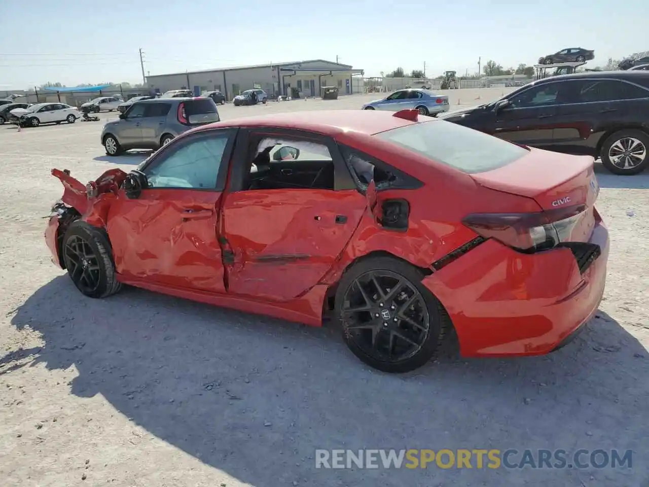 2 Photograph of a damaged car 2HGFE2F54SH524374 HONDA CIVIC 2025