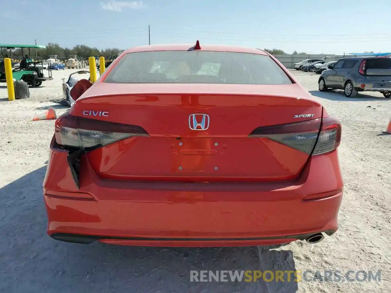 6 Photograph of a damaged car 2HGFE2F54SH524374 HONDA CIVIC 2025