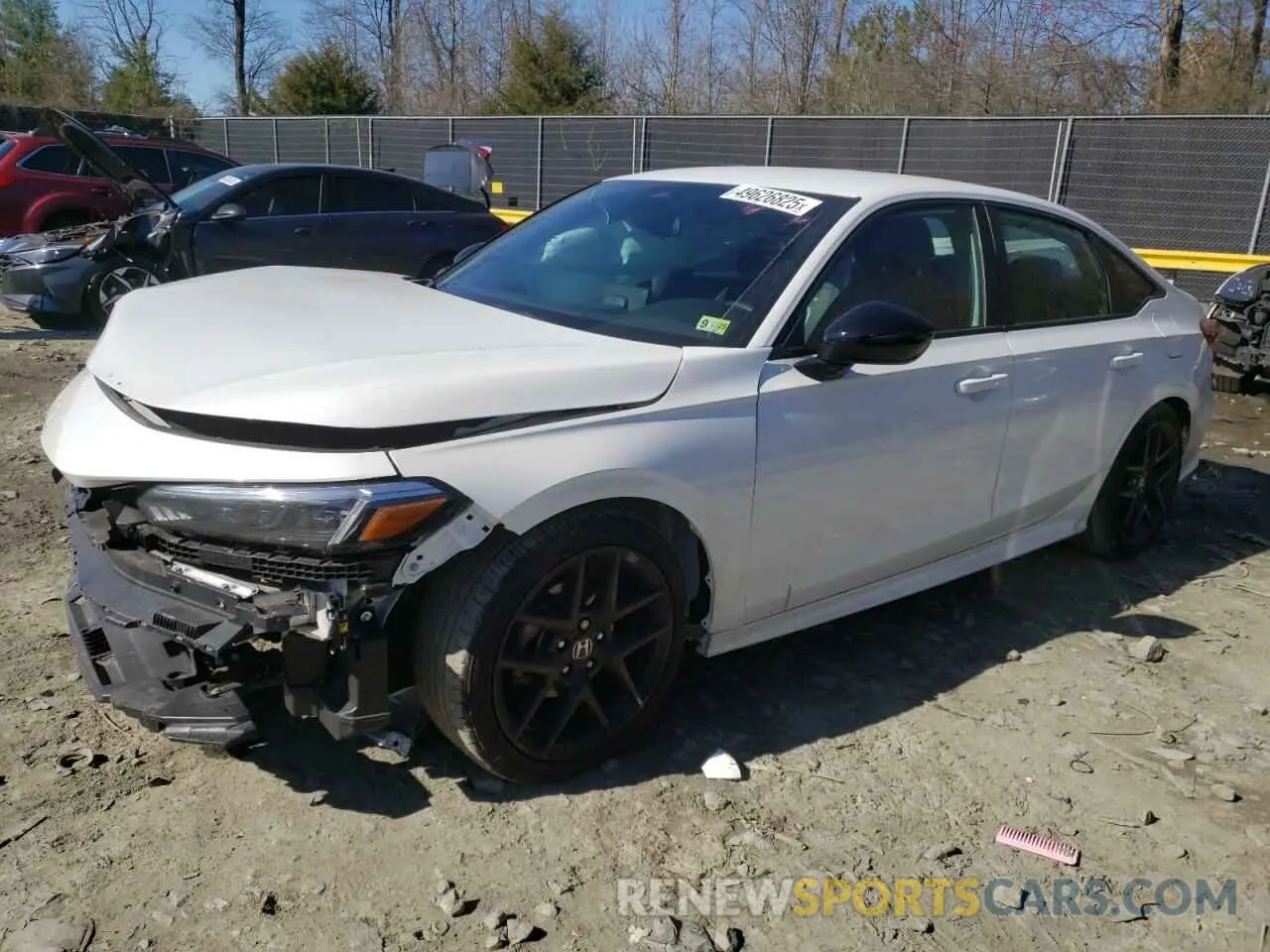 1 Photograph of a damaged car 2HGFE2F54SH526285 HONDA CIVIC 2025