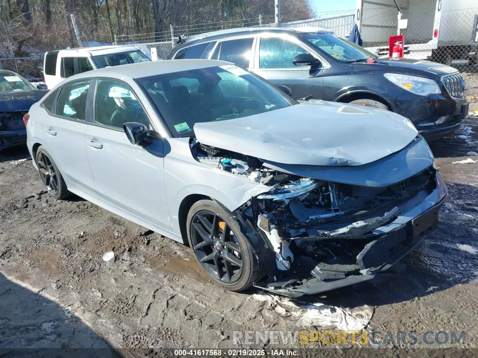 1 Photograph of a damaged car 2HGFE2F54SH536525 HONDA CIVIC 2025
