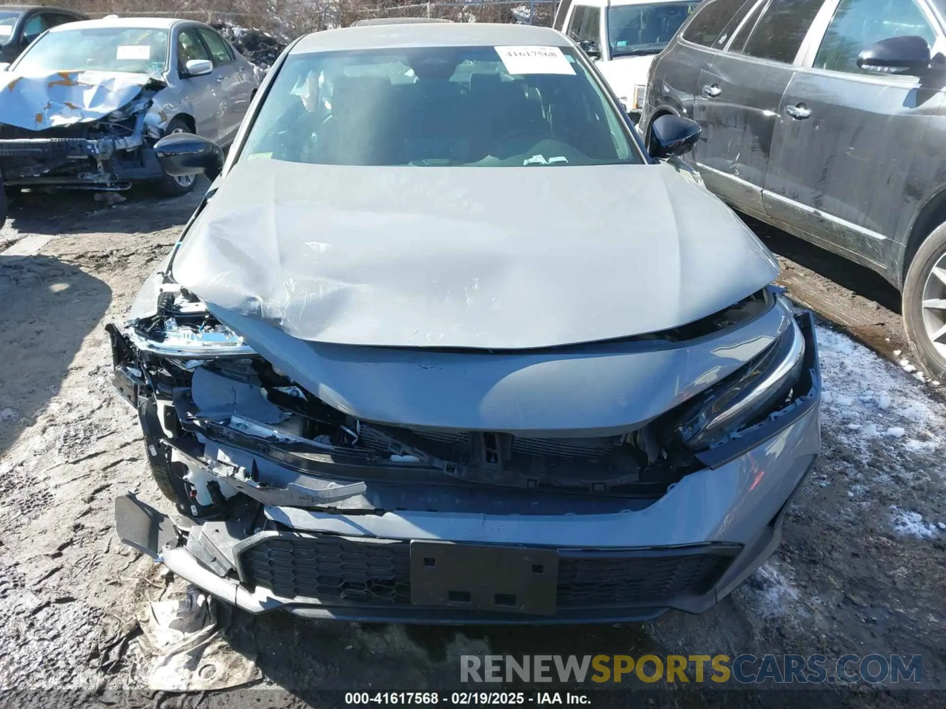 12 Photograph of a damaged car 2HGFE2F54SH536525 HONDA CIVIC 2025