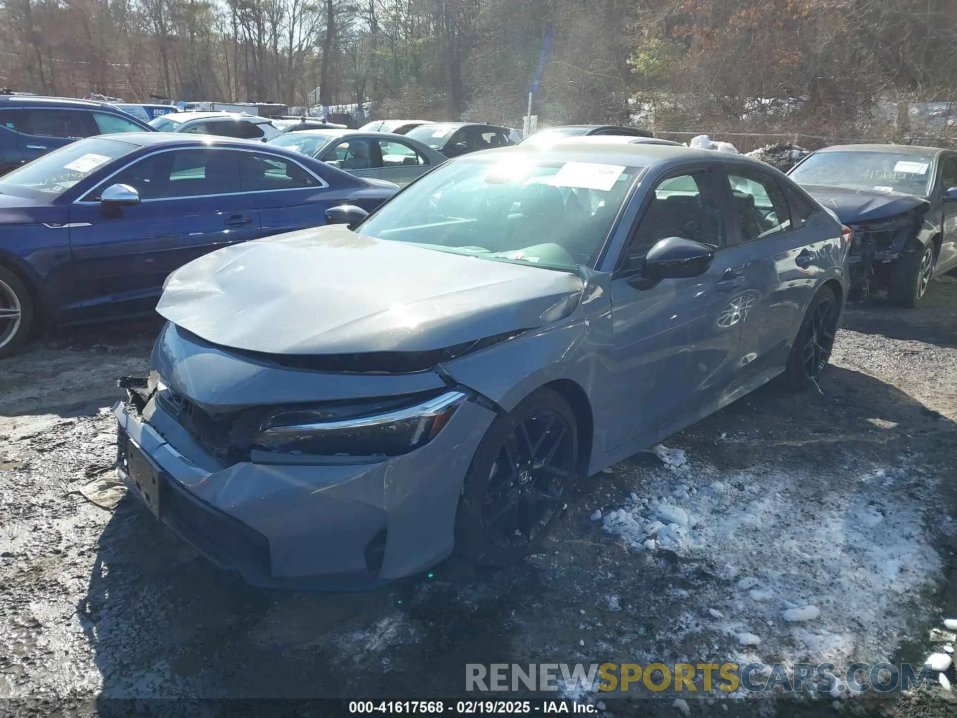 2 Photograph of a damaged car 2HGFE2F54SH536525 HONDA CIVIC 2025