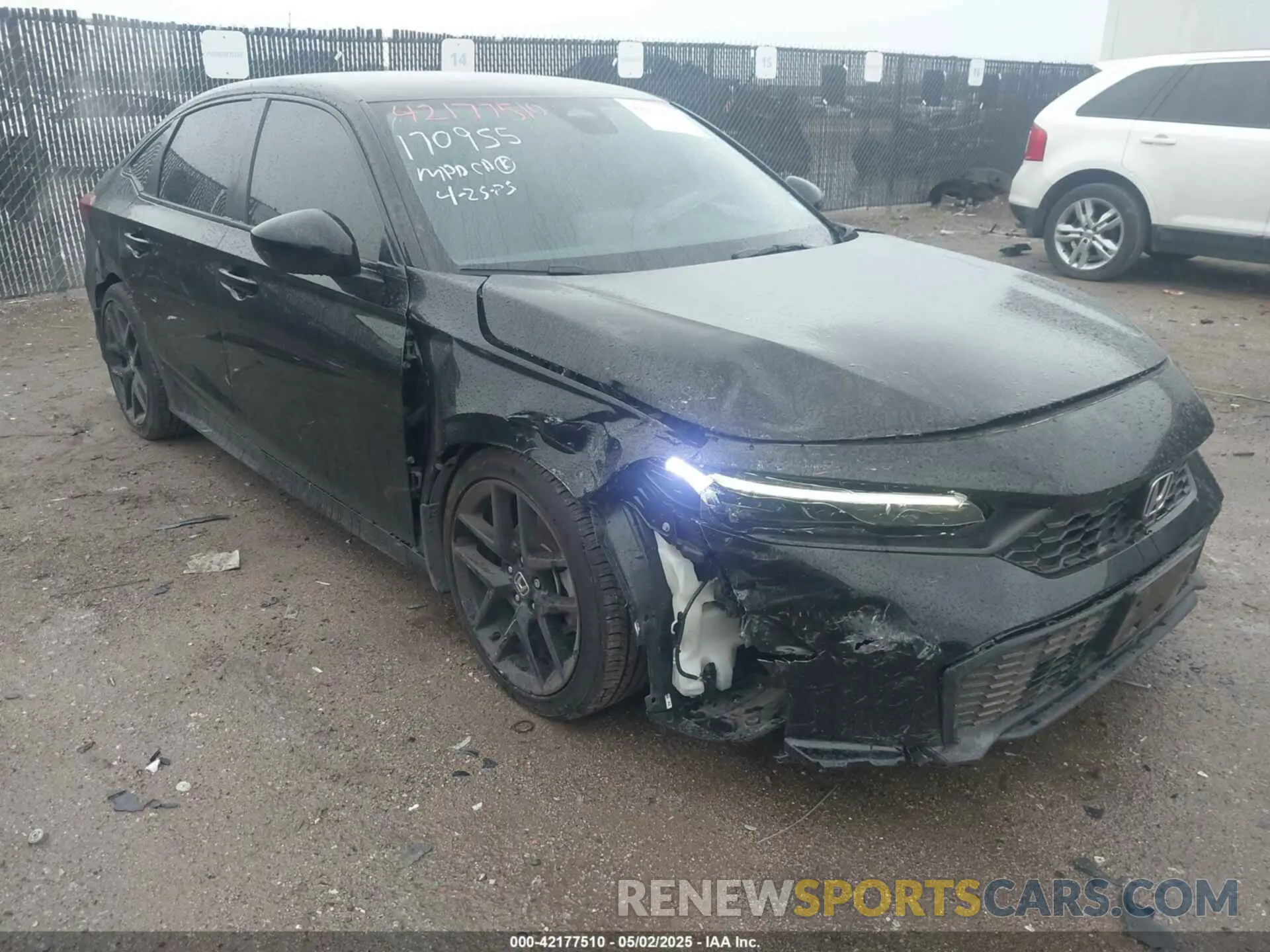 1 Photograph of a damaged car 2HGFE2F54SH538937 HONDA CIVIC 2025
