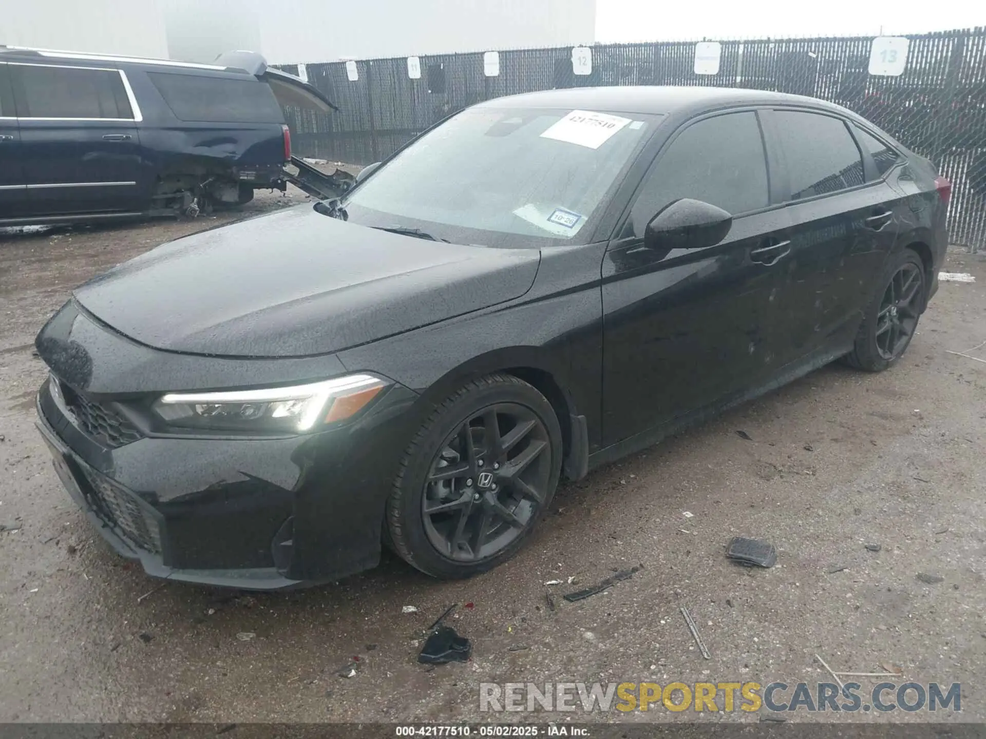 2 Photograph of a damaged car 2HGFE2F54SH538937 HONDA CIVIC 2025