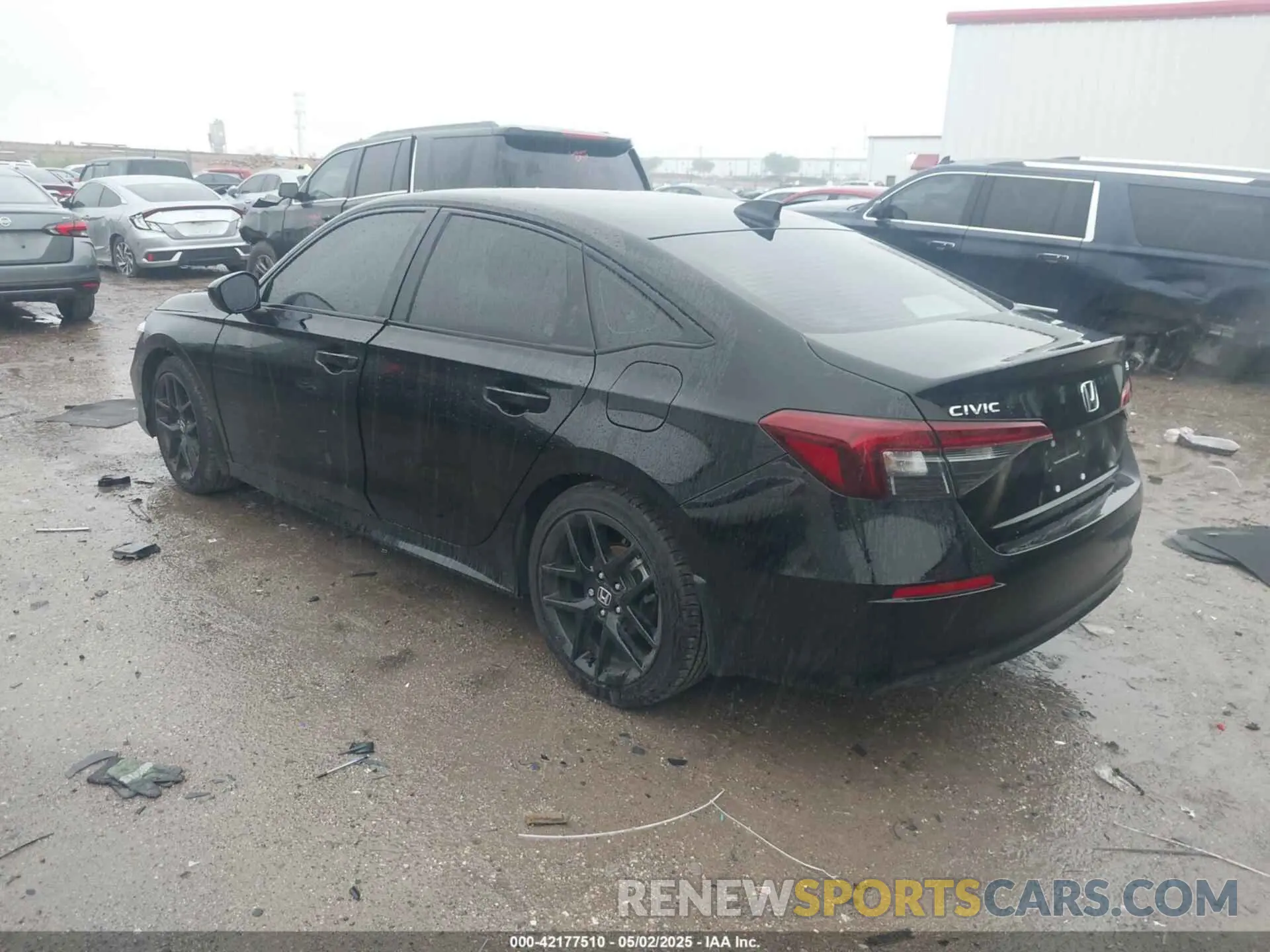 3 Photograph of a damaged car 2HGFE2F54SH538937 HONDA CIVIC 2025