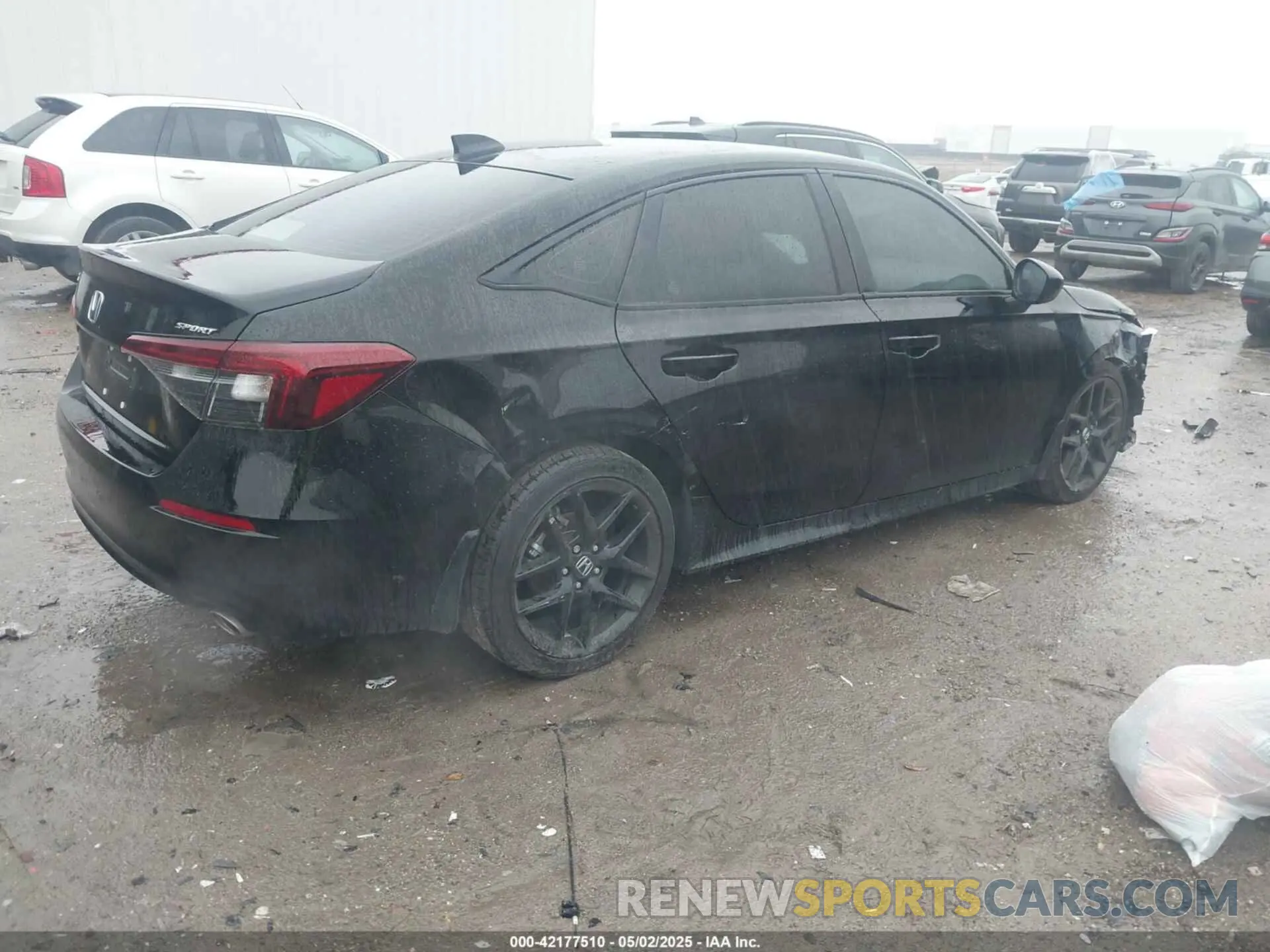 4 Photograph of a damaged car 2HGFE2F54SH538937 HONDA CIVIC 2025