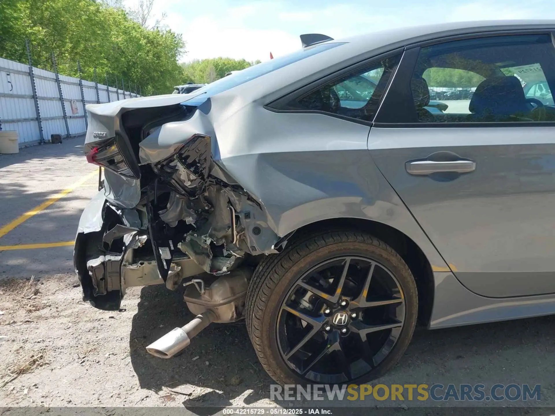 6 Photograph of a damaged car 2HGFE2F54SH546746 HONDA CIVIC 2025