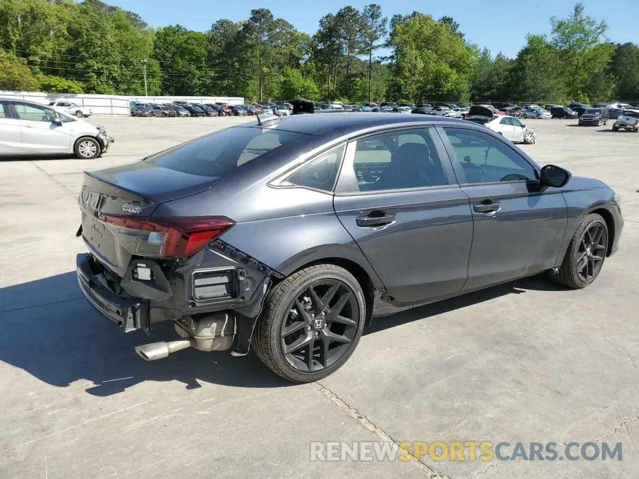3 Photograph of a damaged car 2HGFE2F54SH548464 HONDA CIVIC 2025