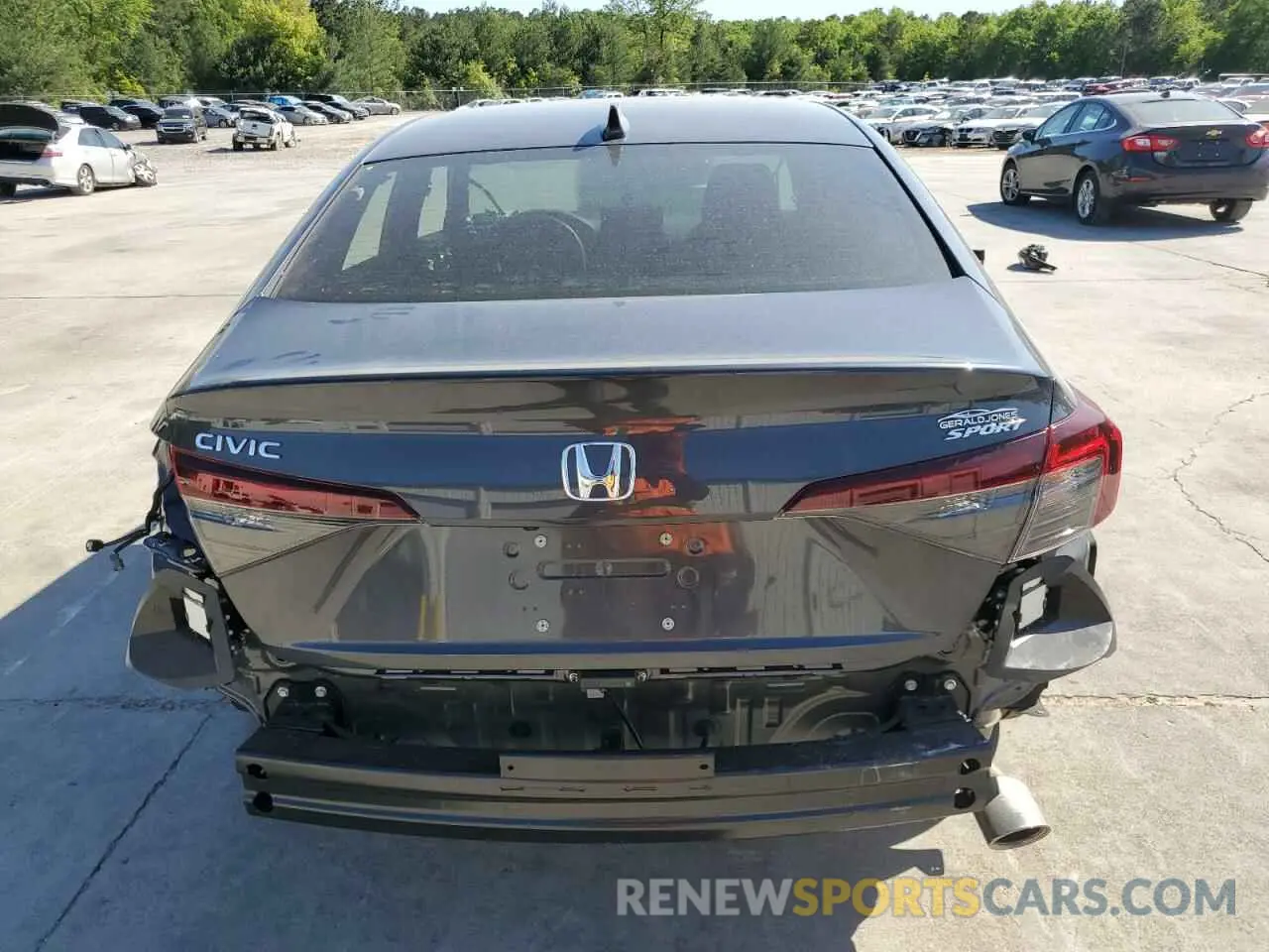 6 Photograph of a damaged car 2HGFE2F54SH548464 HONDA CIVIC 2025