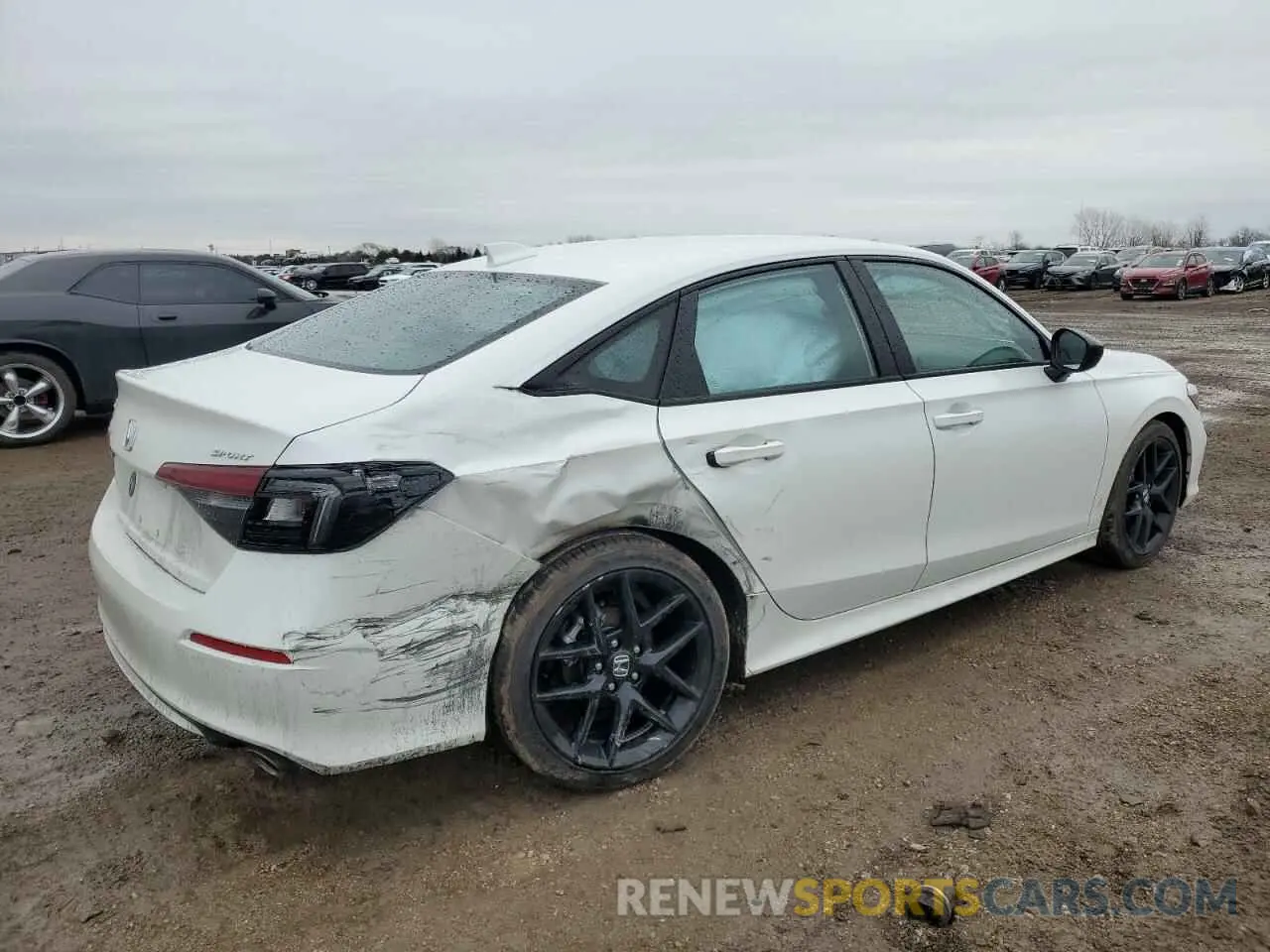 3 Photograph of a damaged car 2HGFE2F54SH550876 HONDA CIVIC 2025