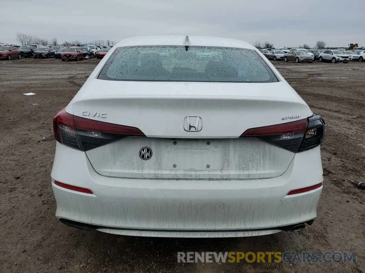 6 Photograph of a damaged car 2HGFE2F54SH550876 HONDA CIVIC 2025