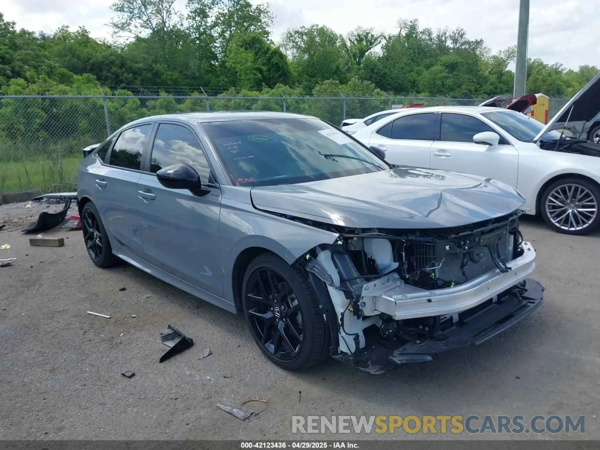 1 Photograph of a damaged car 2HGFE2F54SH564003 HONDA CIVIC 2025