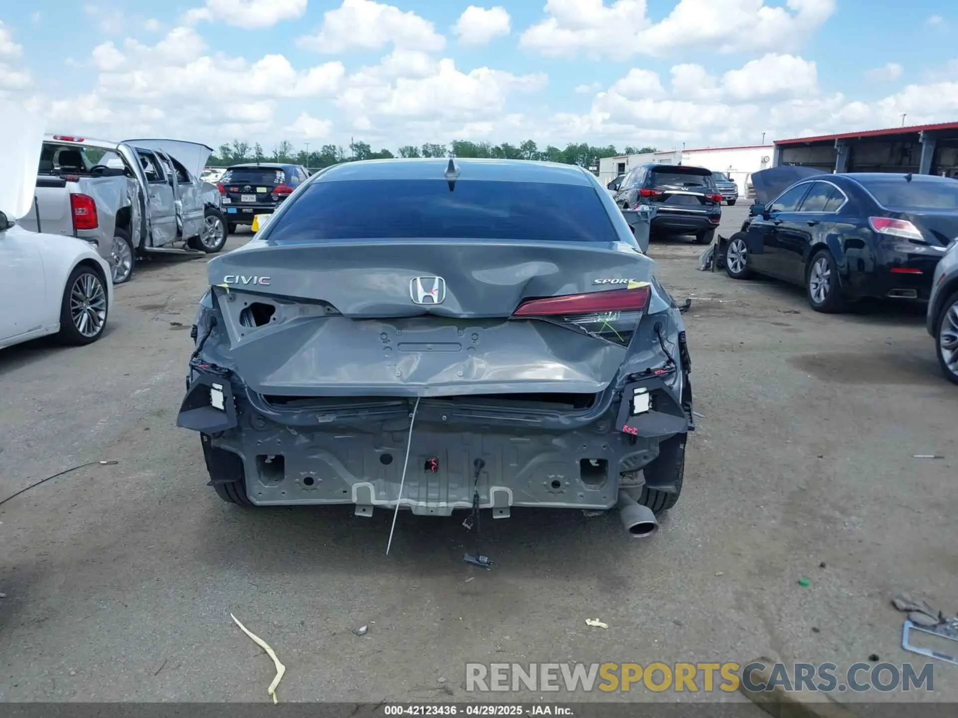 17 Photograph of a damaged car 2HGFE2F54SH564003 HONDA CIVIC 2025