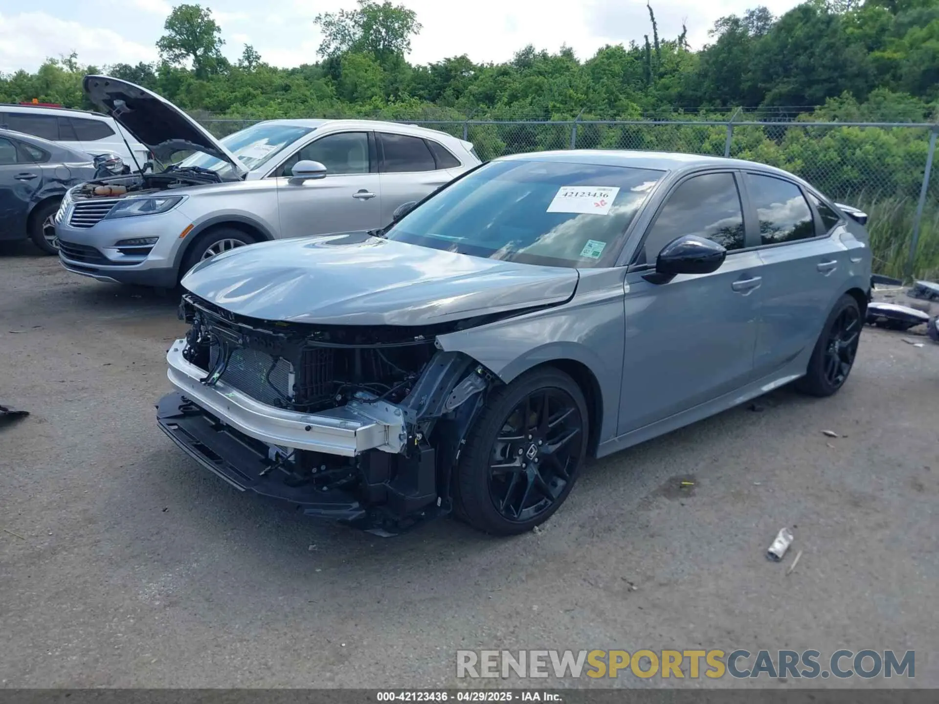 2 Photograph of a damaged car 2HGFE2F54SH564003 HONDA CIVIC 2025
