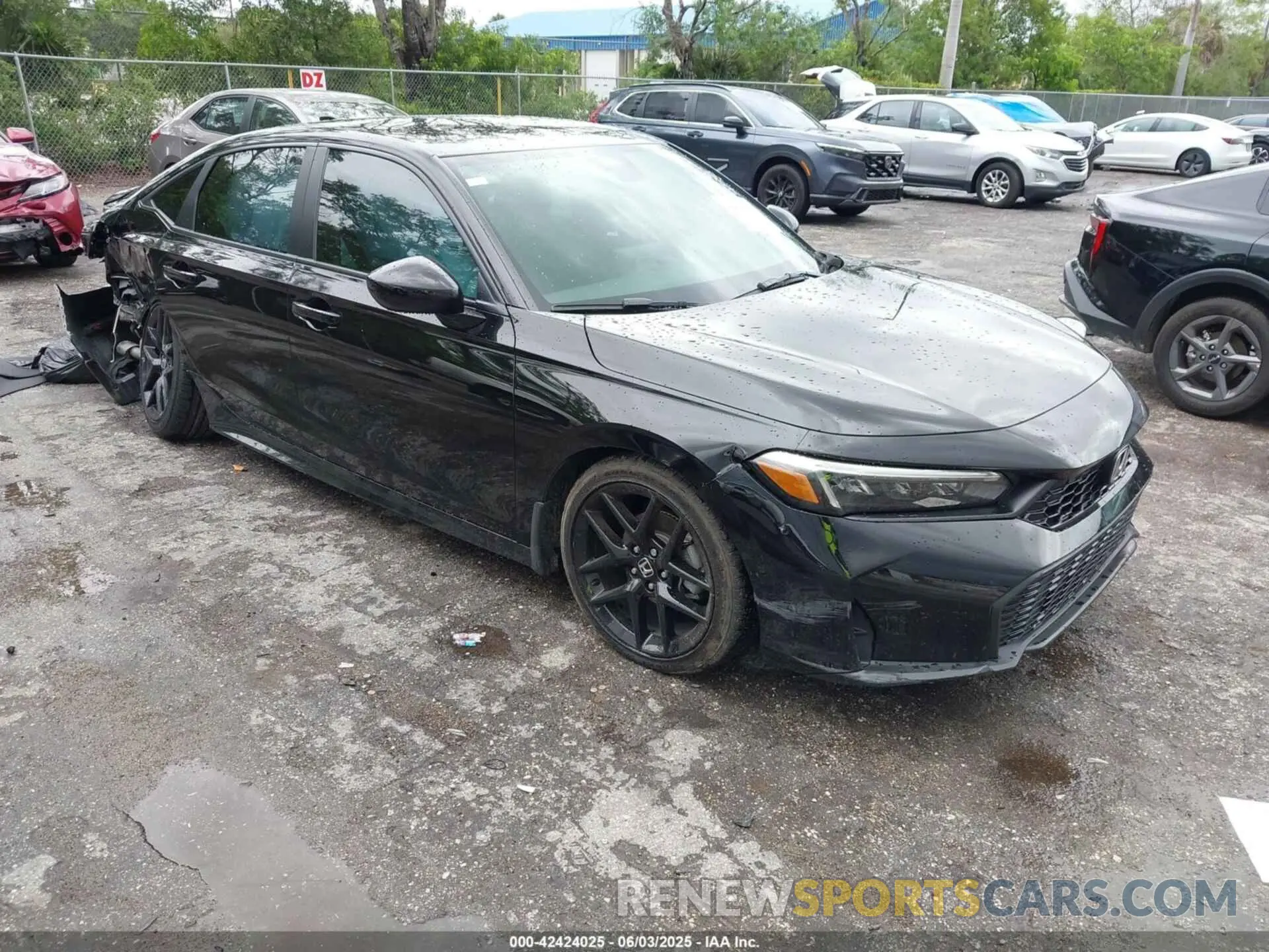 1 Photograph of a damaged car 2HGFE2F54SH572327 HONDA CIVIC 2025