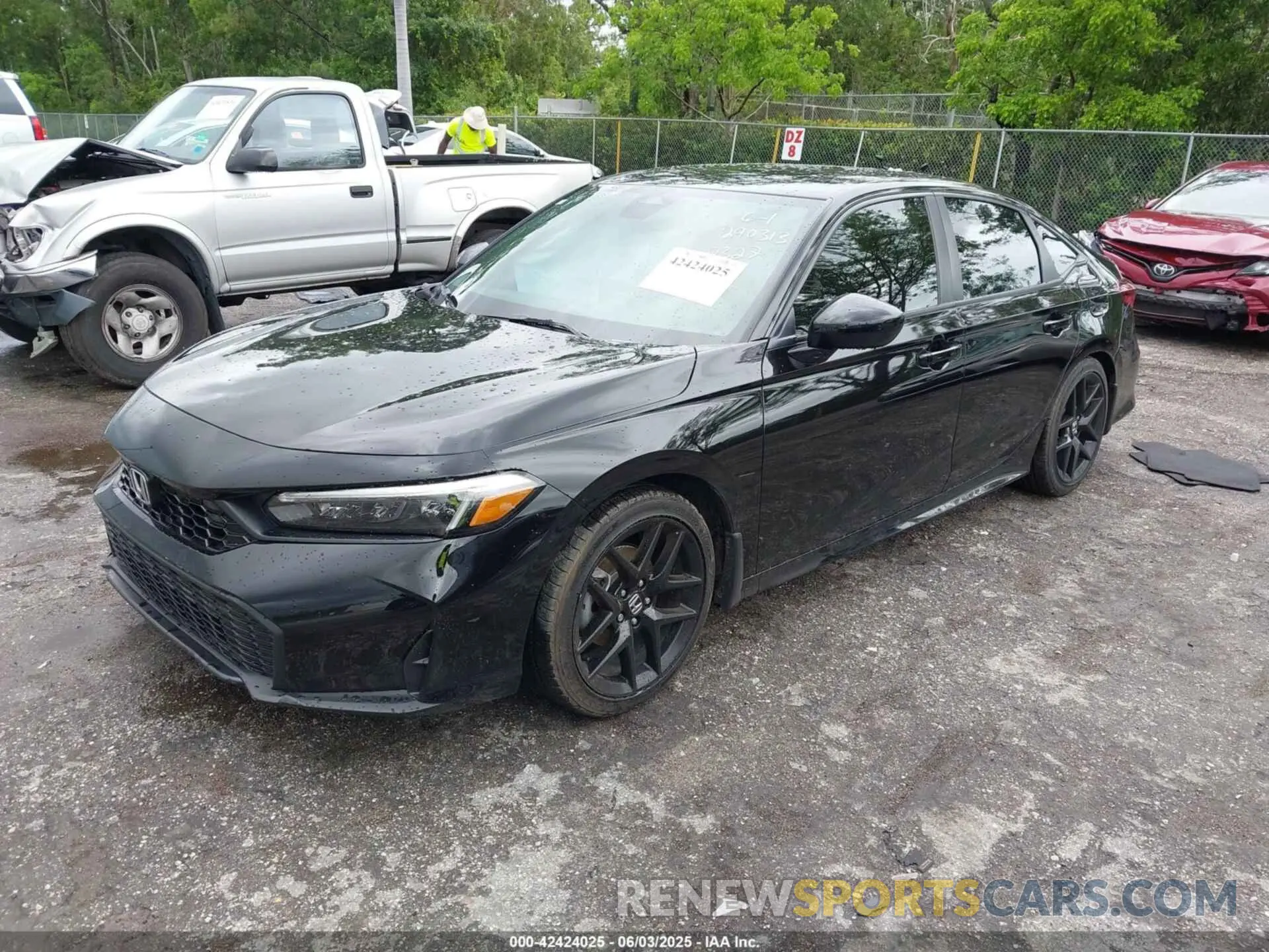 2 Photograph of a damaged car 2HGFE2F54SH572327 HONDA CIVIC 2025