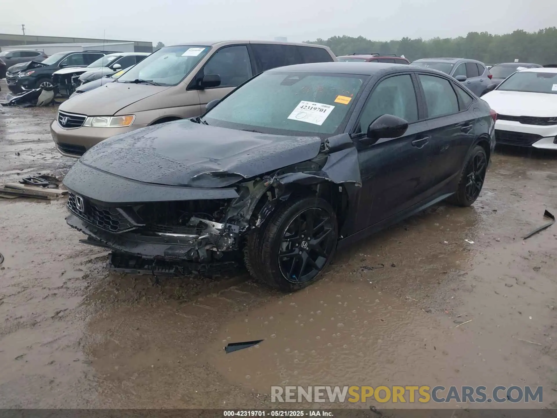2 Photograph of a damaged car 2HGFE2F54SH574868 HONDA CIVIC 2025