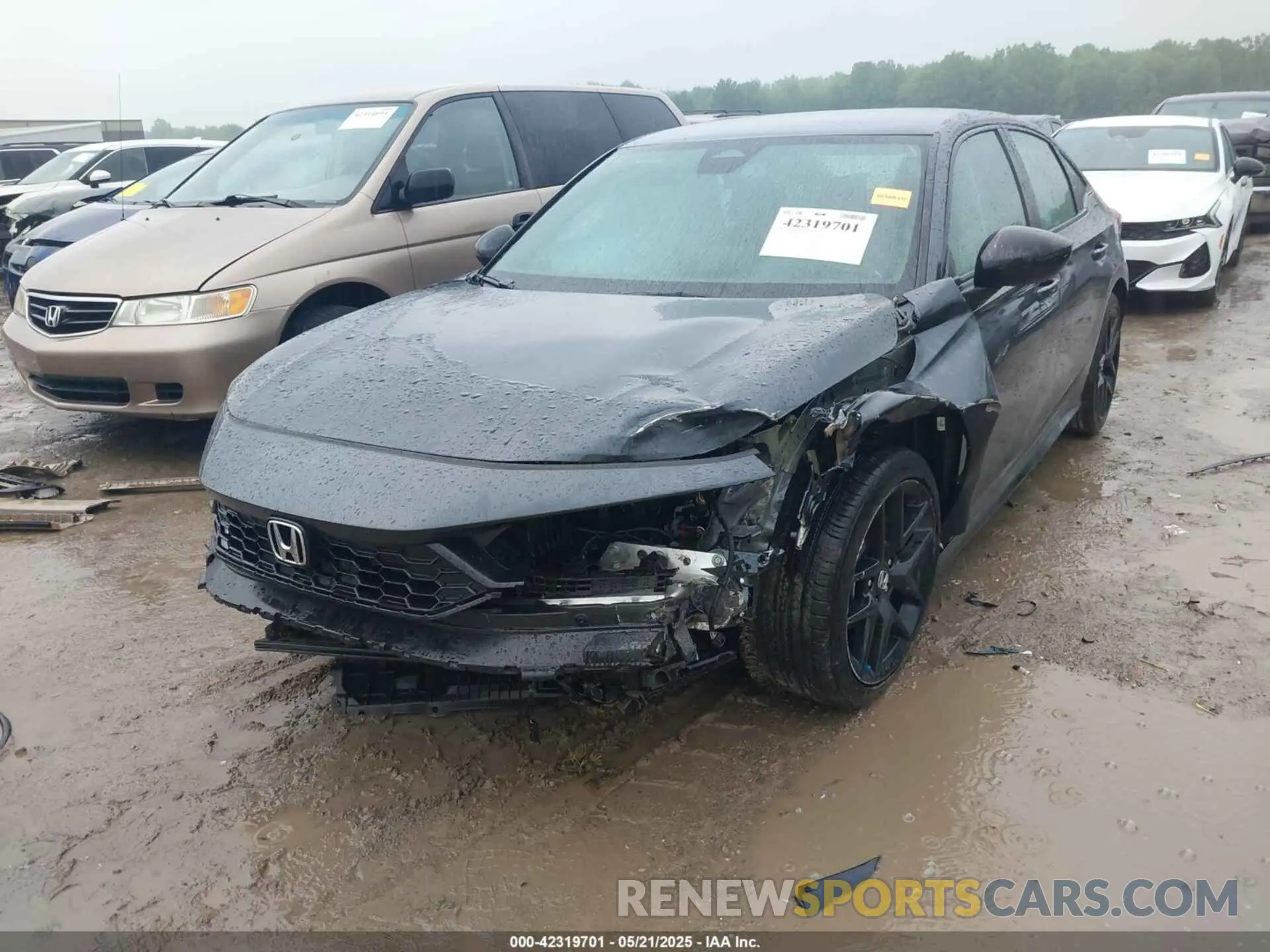 6 Photograph of a damaged car 2HGFE2F54SH574868 HONDA CIVIC 2025