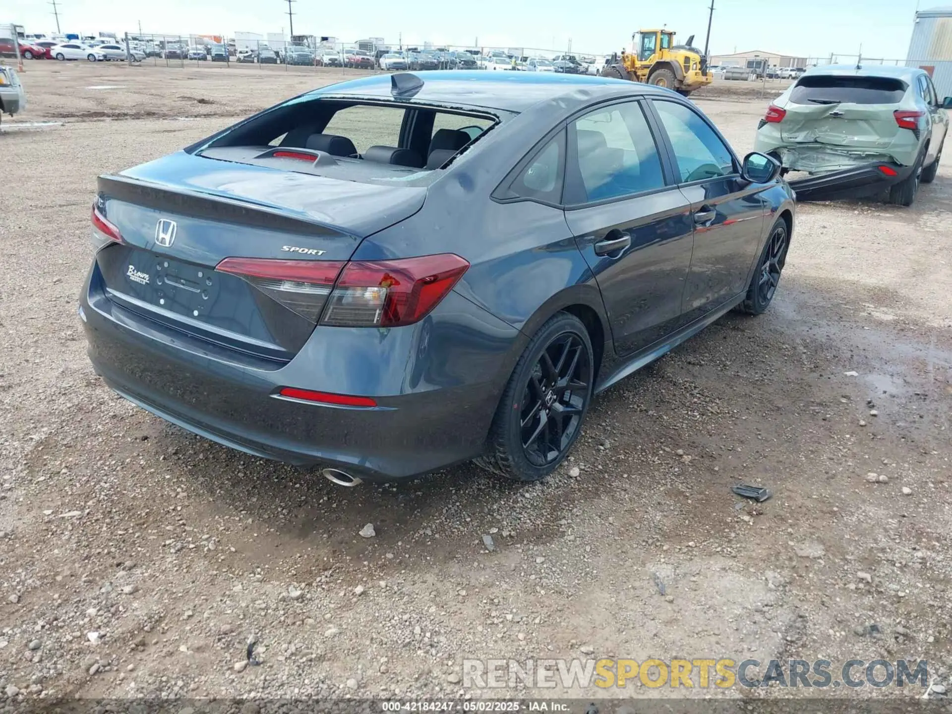 4 Photograph of a damaged car 2HGFE2F54SH581948 HONDA CIVIC 2025