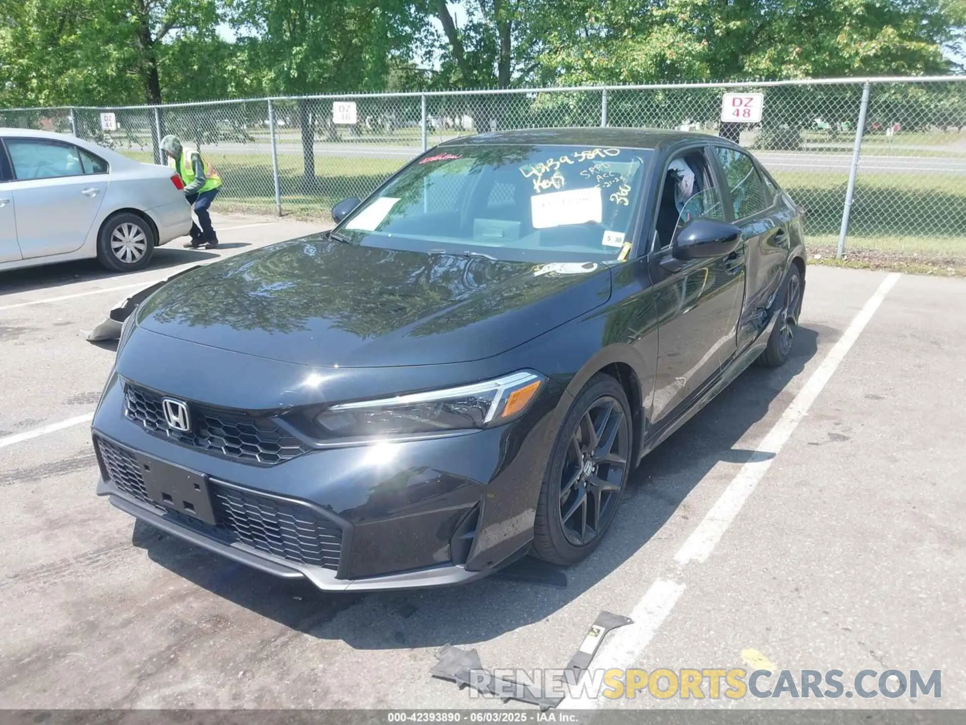 2 Photograph of a damaged car 2HGFE2F54SH594134 HONDA CIVIC 2025