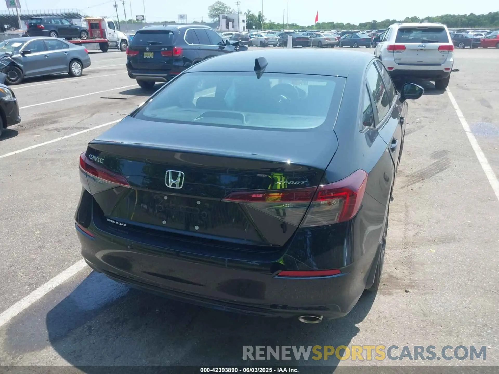 4 Photograph of a damaged car 2HGFE2F54SH594134 HONDA CIVIC 2025