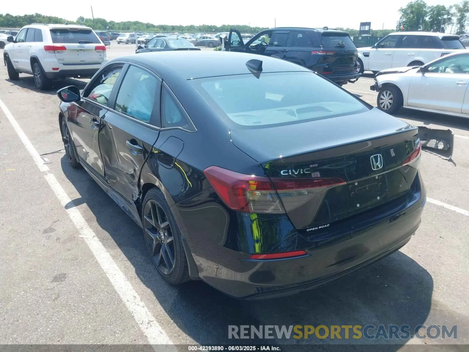 6 Photograph of a damaged car 2HGFE2F54SH594134 HONDA CIVIC 2025