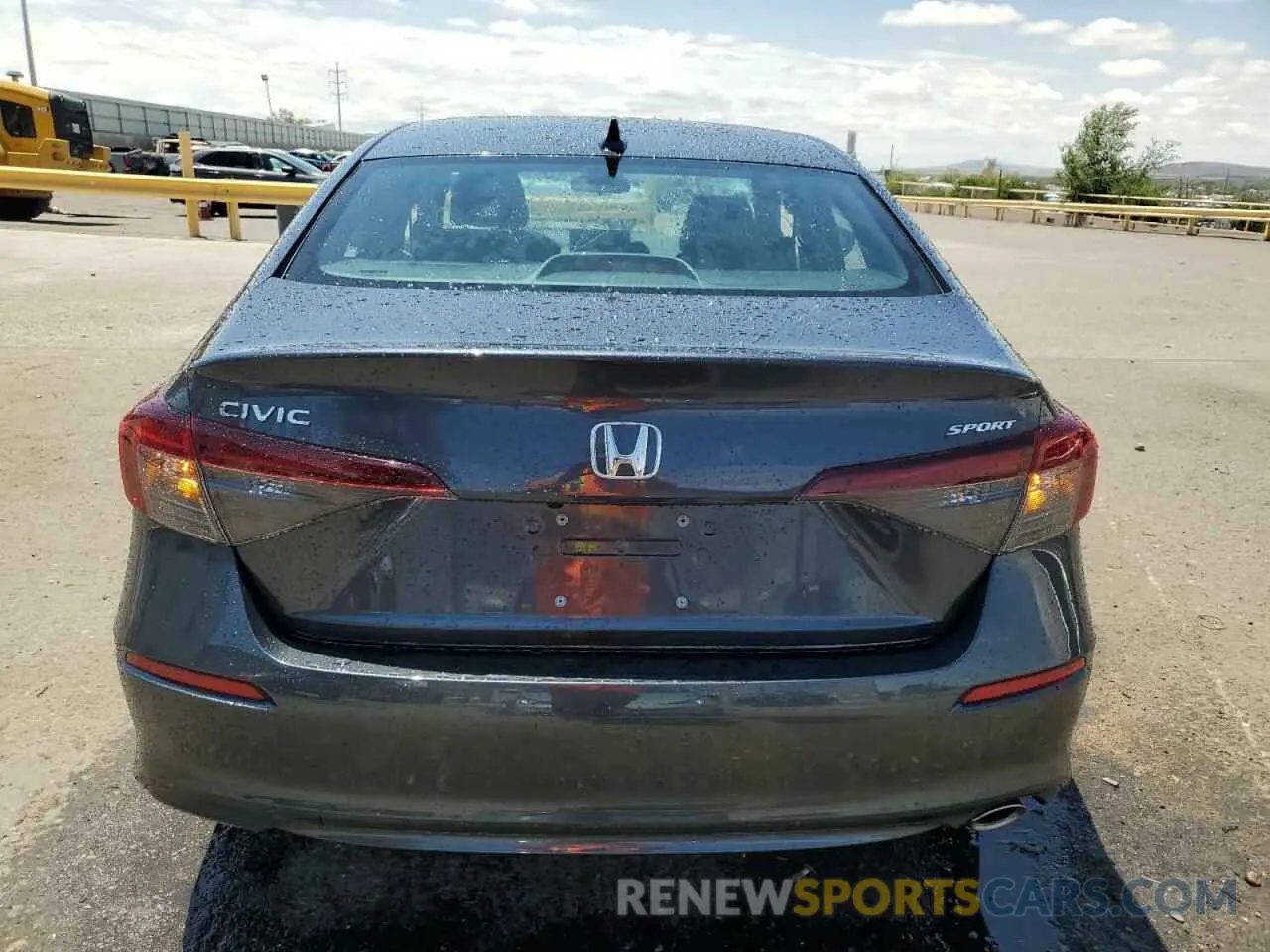 6 Photograph of a damaged car 2HGFE2F54SH597339 HONDA CIVIC 2025