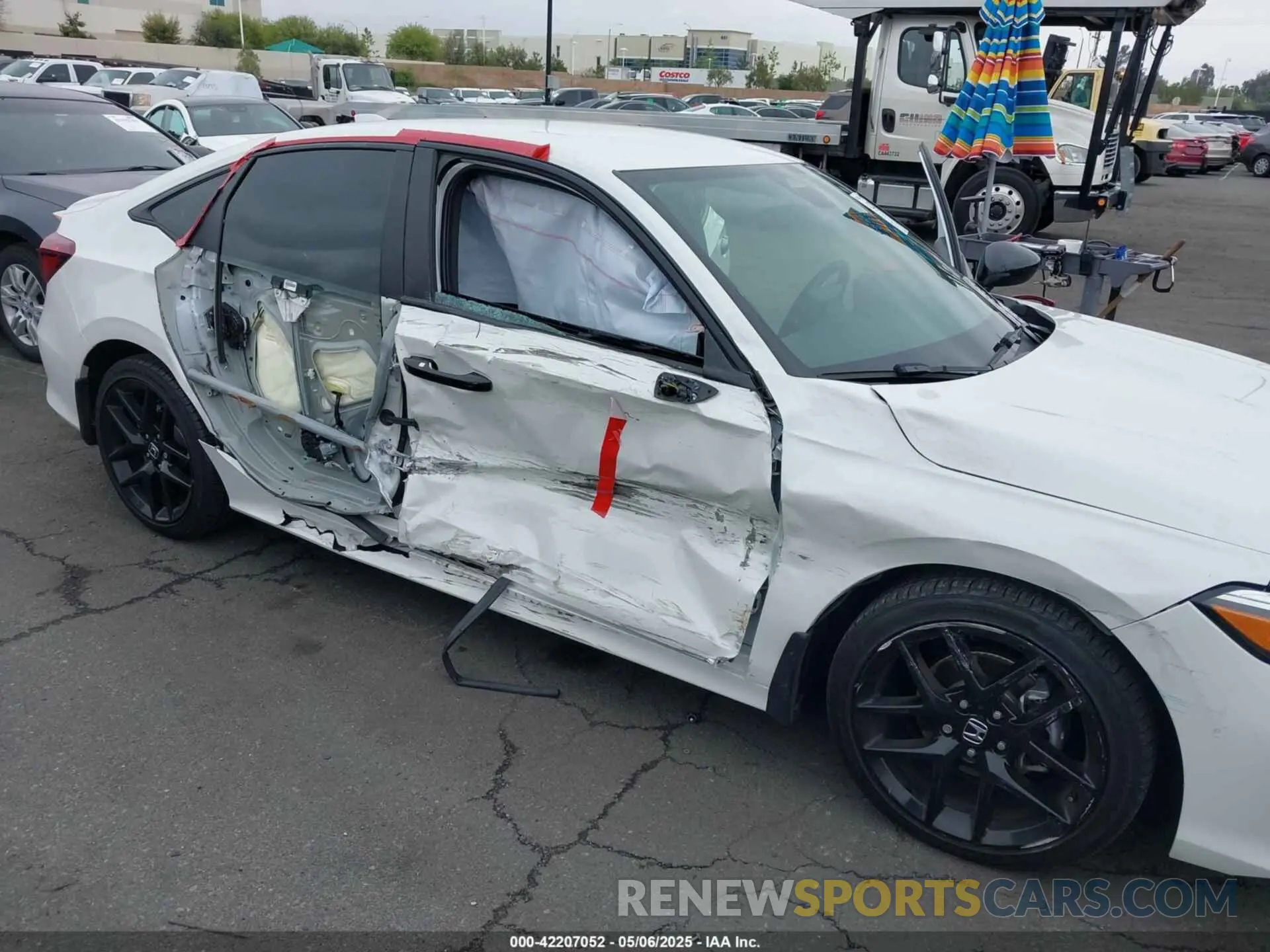 6 Photograph of a damaged car 2HGFE2F55SH502190 HONDA CIVIC 2025