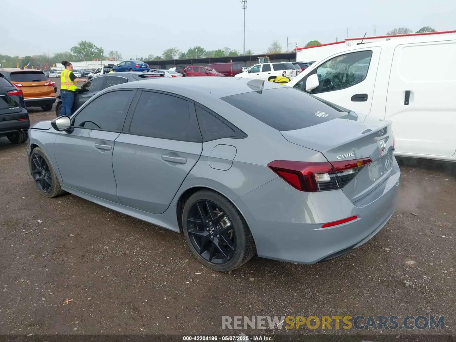 3 Photograph of a damaged car 2HGFE2F55SH514257 HONDA CIVIC 2025