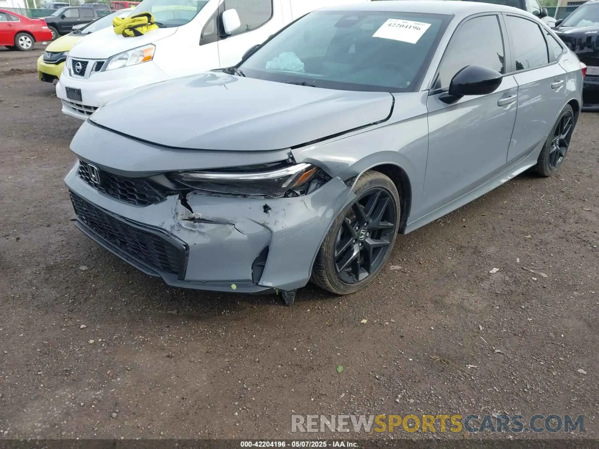 6 Photograph of a damaged car 2HGFE2F55SH514257 HONDA CIVIC 2025