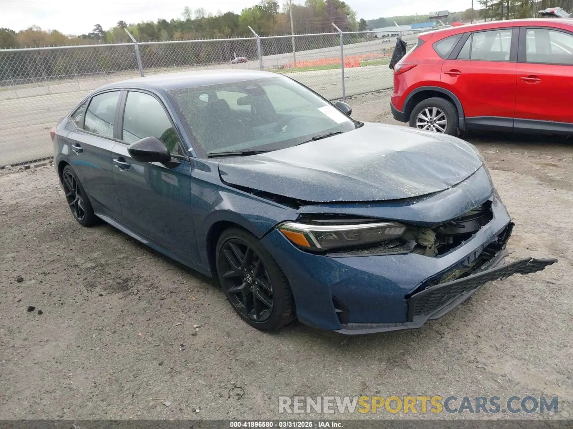 1 Photograph of a damaged car 2HGFE2F55SH516722 HONDA CIVIC 2025